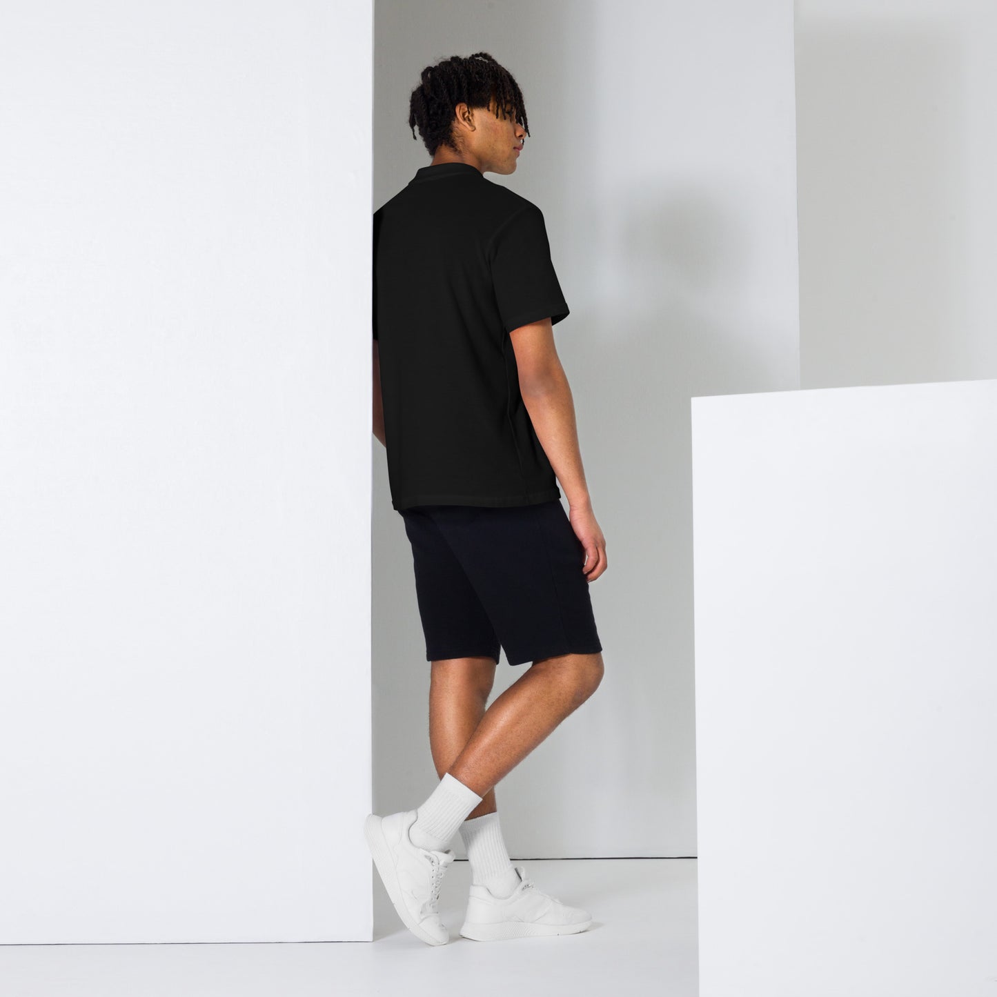 CK CO  pique polo shirt