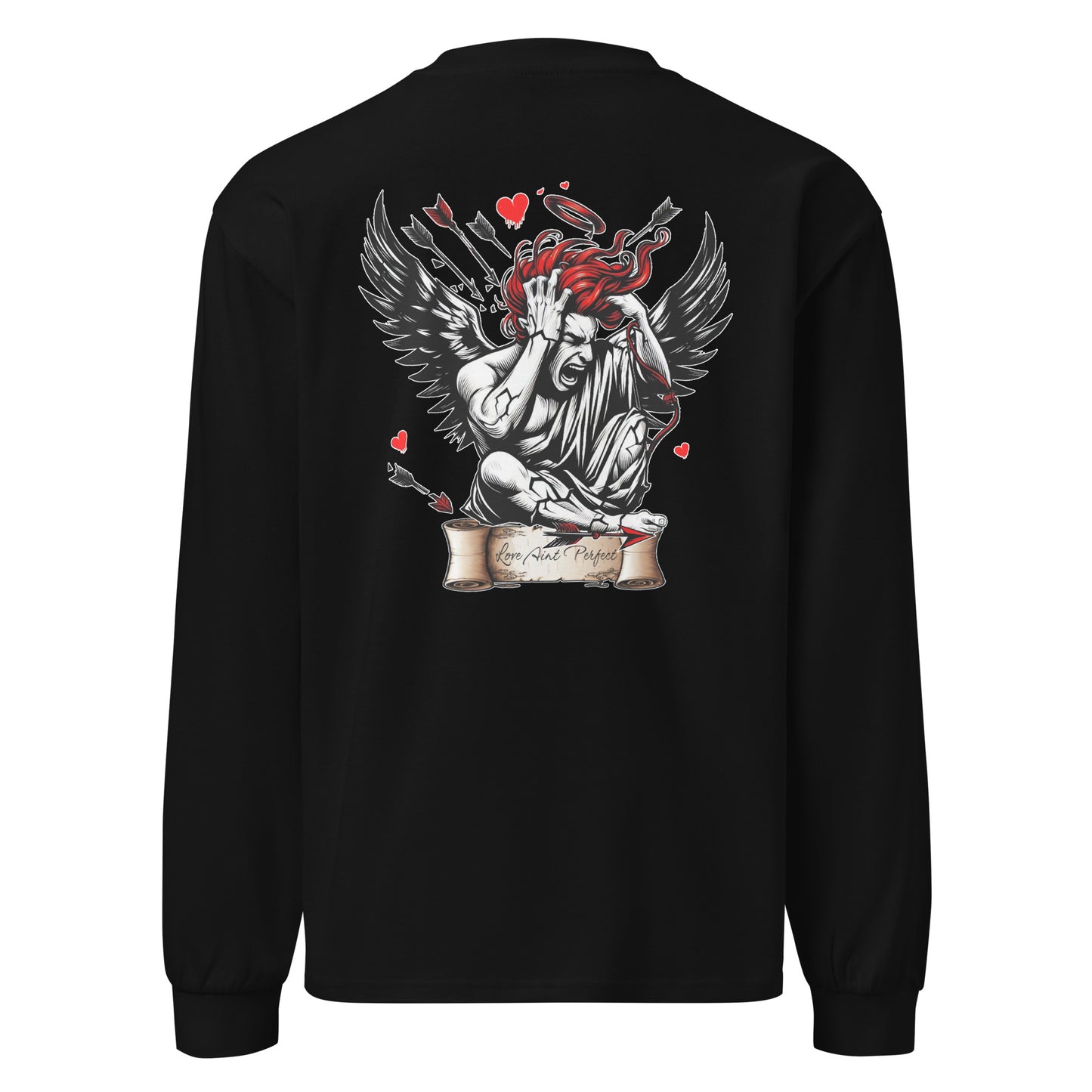 Concrete Kulture Company "Love Ain't Perfect" Premium heavyweight long sleeve shirt