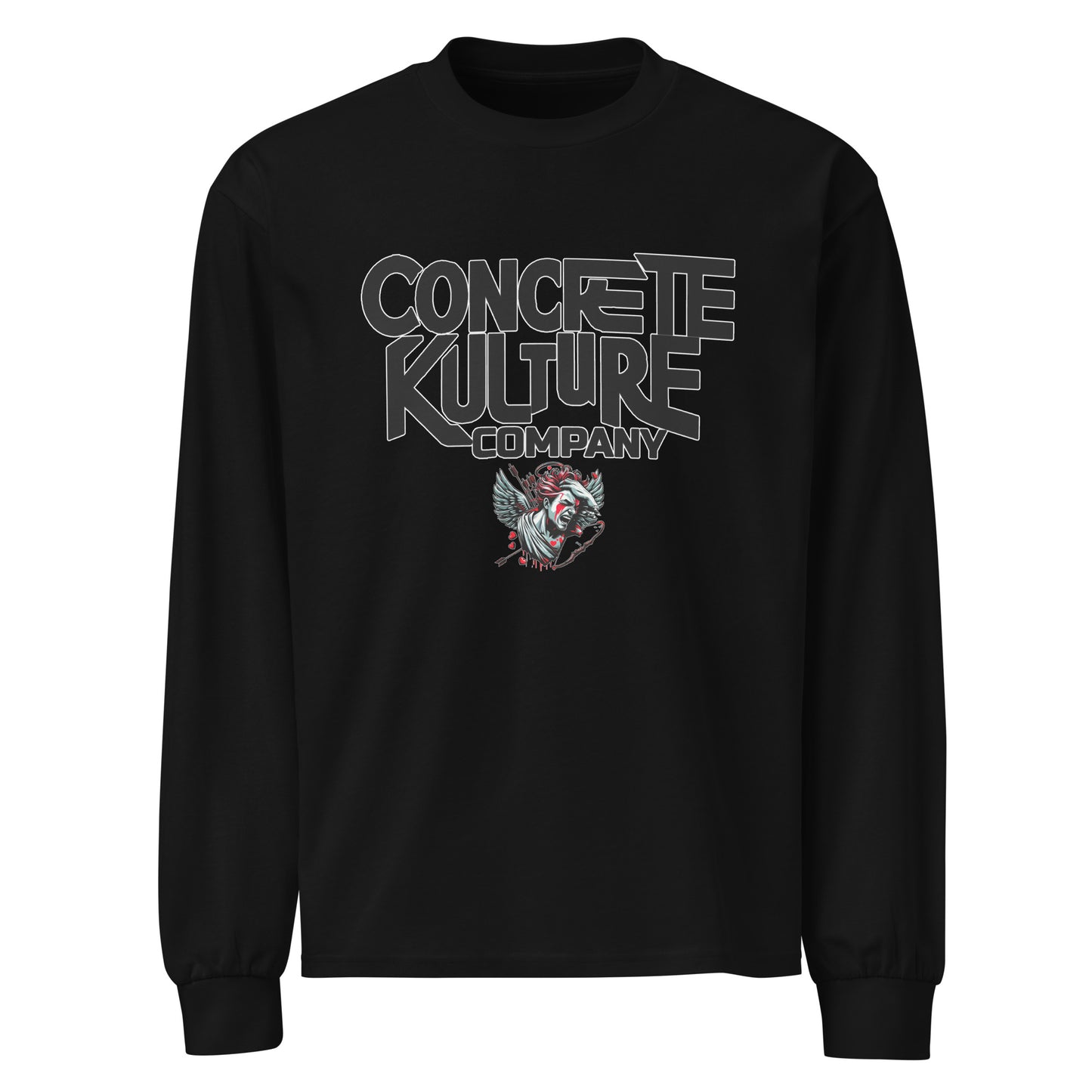 Concrete Kulture Company "Love Ain't Perfect" Premium heavyweight long sleeve shirt