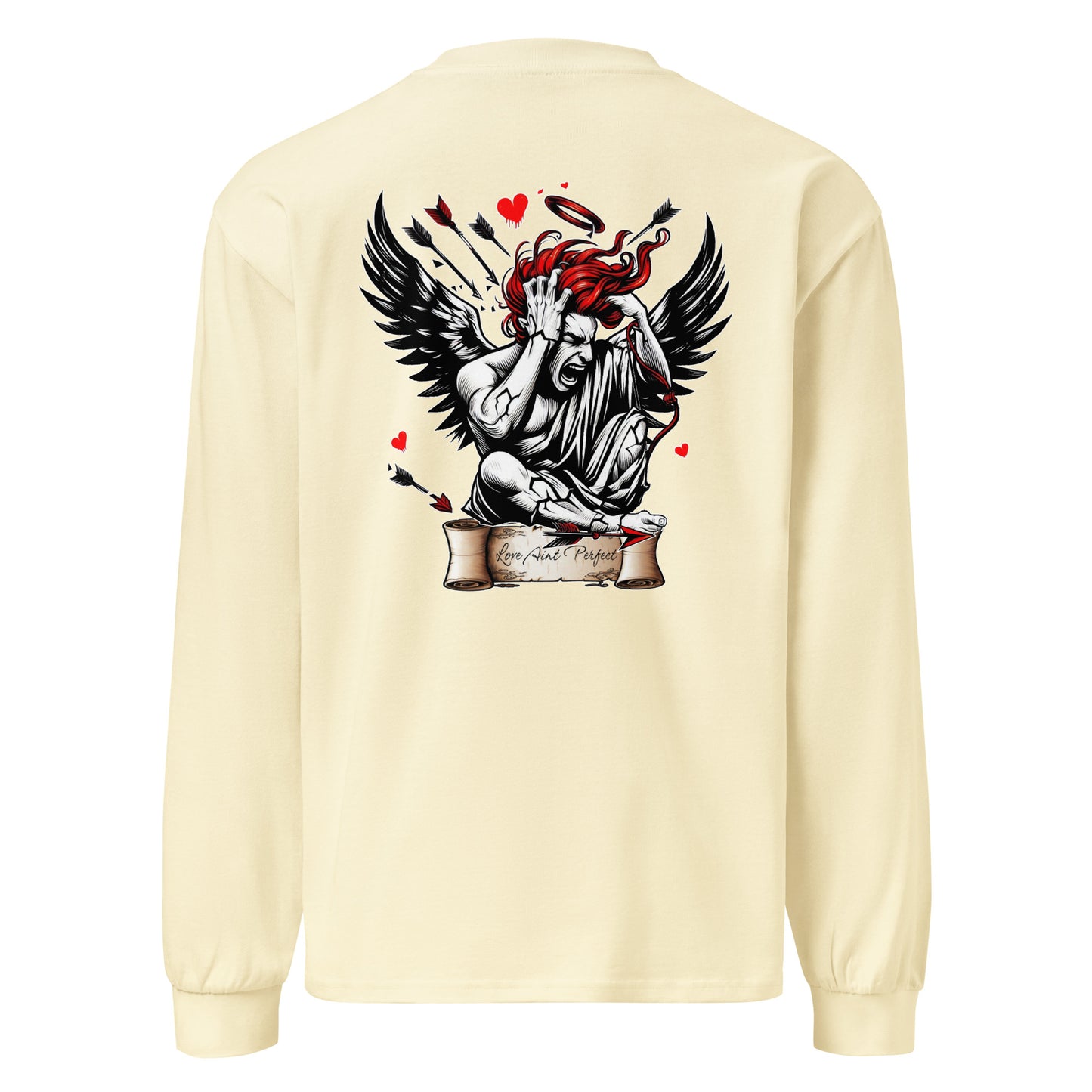 Concrete Kulture Company "Love Ain't Perfect" Premium heavyweight long sleeve shirt