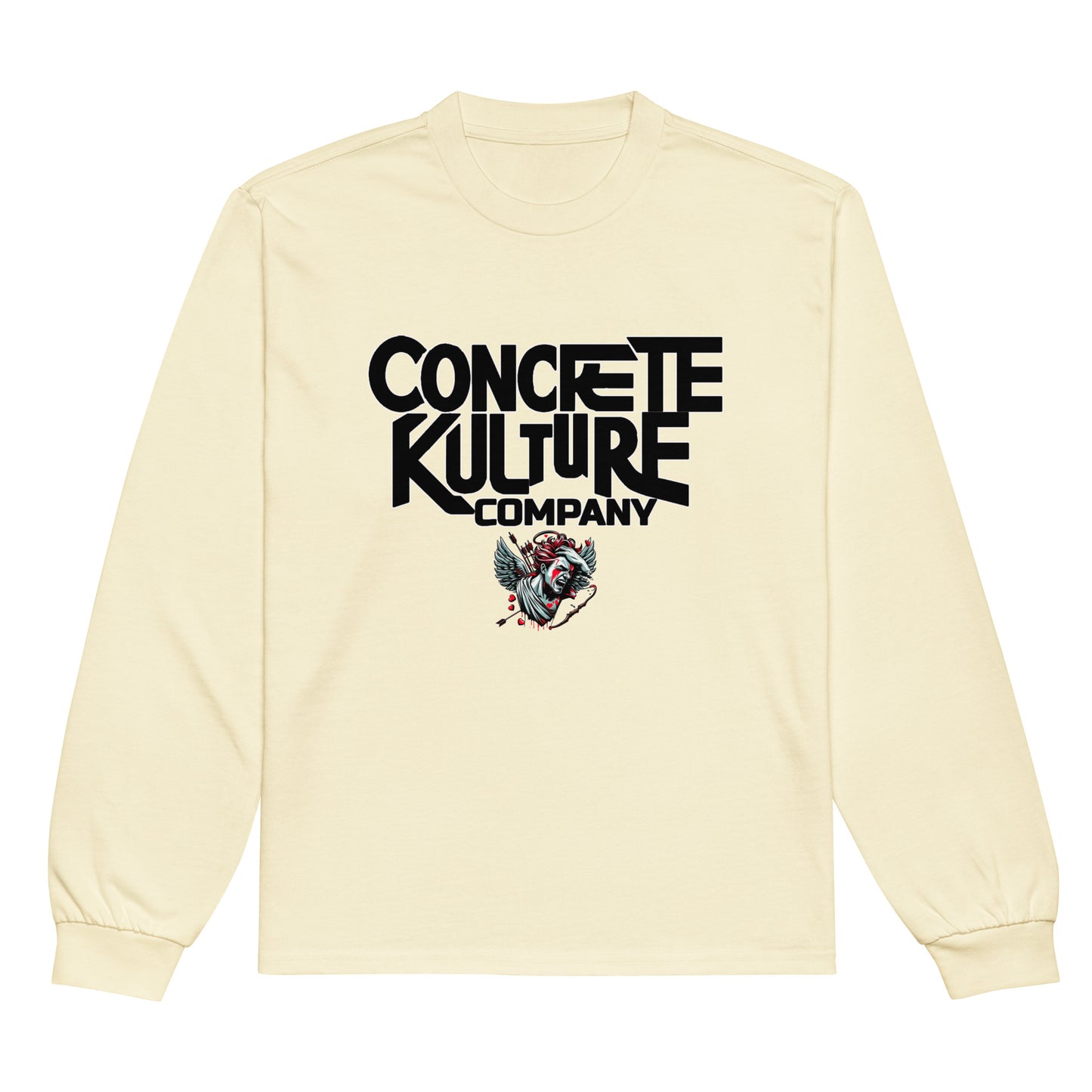 Concrete Kulture Company "Love Ain't Perfect" Premium heavyweight long sleeve shirt