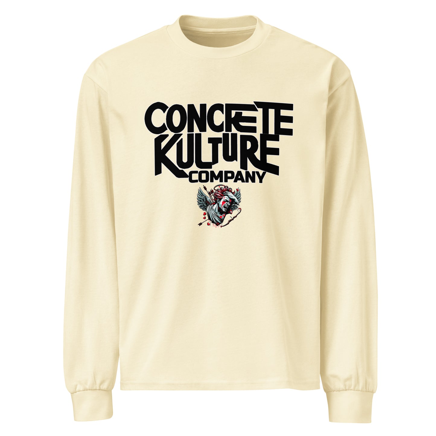 Concrete Kulture Company "Love Ain't Perfect" Premium heavyweight long sleeve shirt