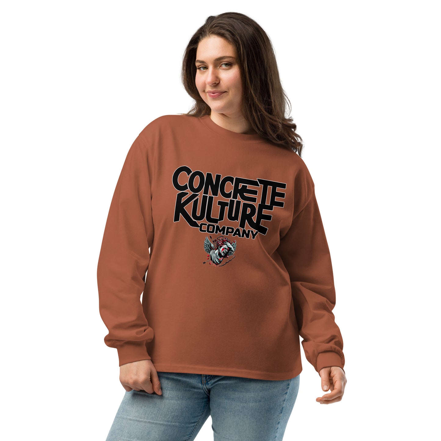 Concrete Kulture Company "Love Ain't Perfect" Premium heavyweight long sleeve shirt
