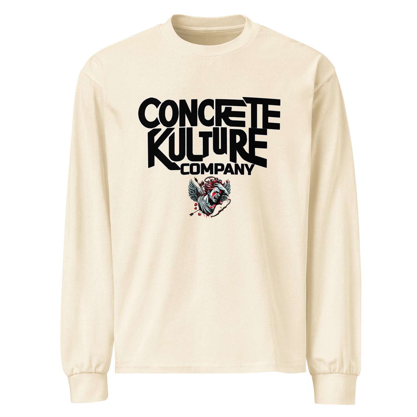Concrete Kulture Company "Love Ain't Perfect" Premium heavyweight long sleeve shirt