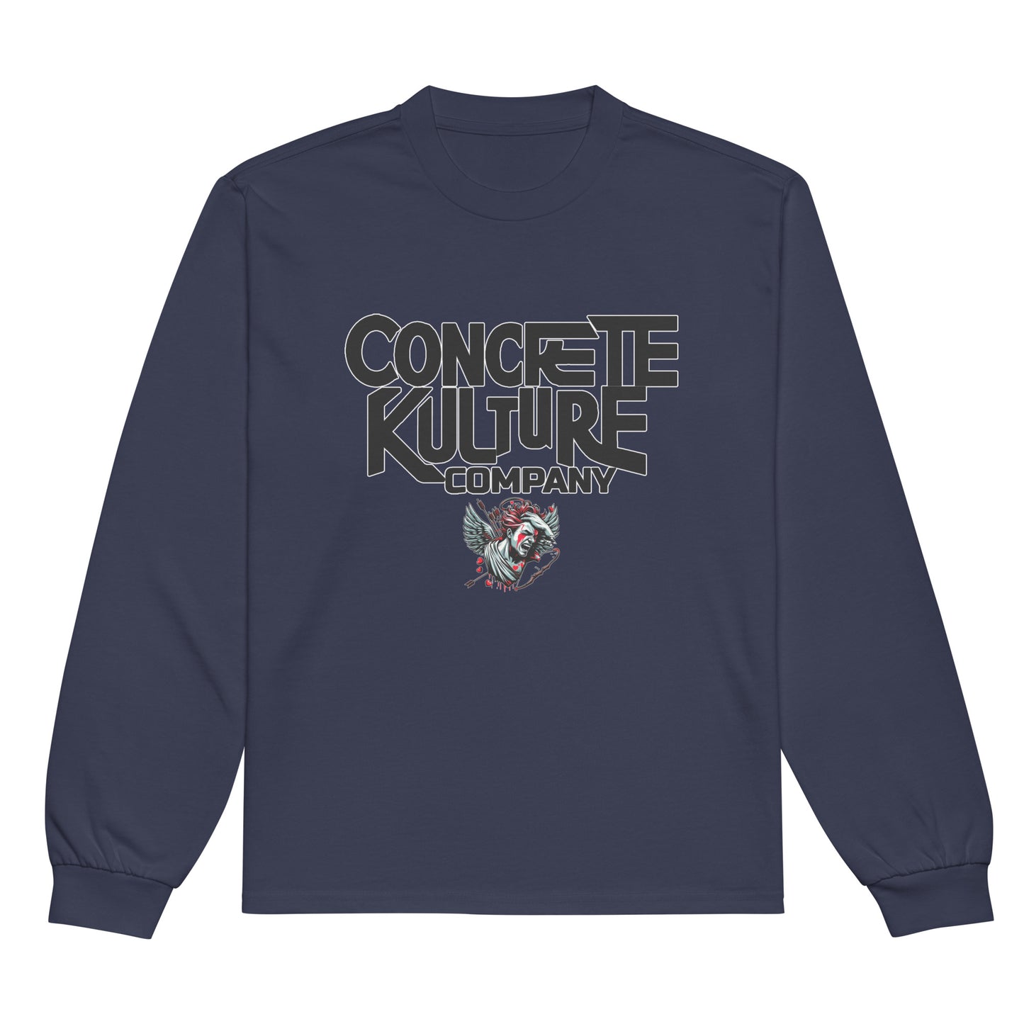 Concrete Kulture Company "Love Ain't Perfect" Premium heavyweight long sleeve shirt