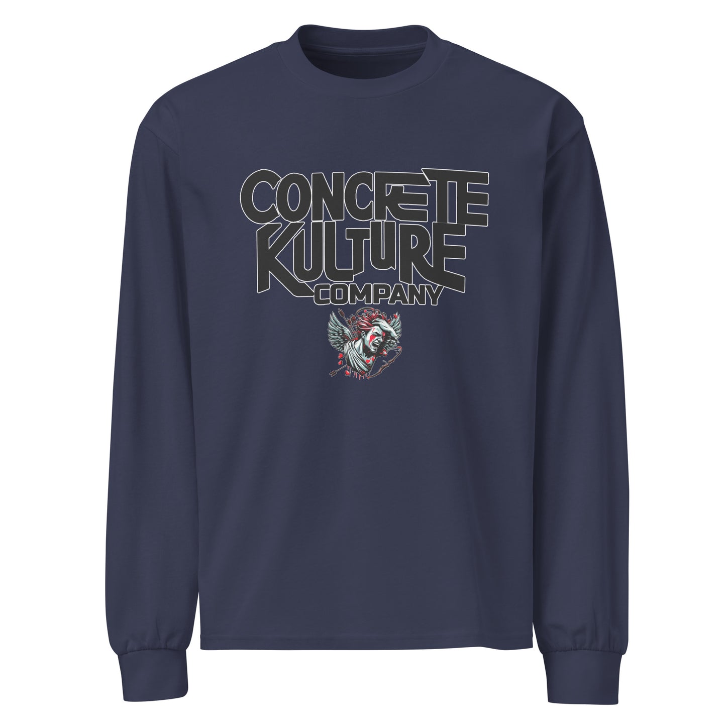 Concrete Kulture Company "Love Ain't Perfect" Premium heavyweight long sleeve shirt