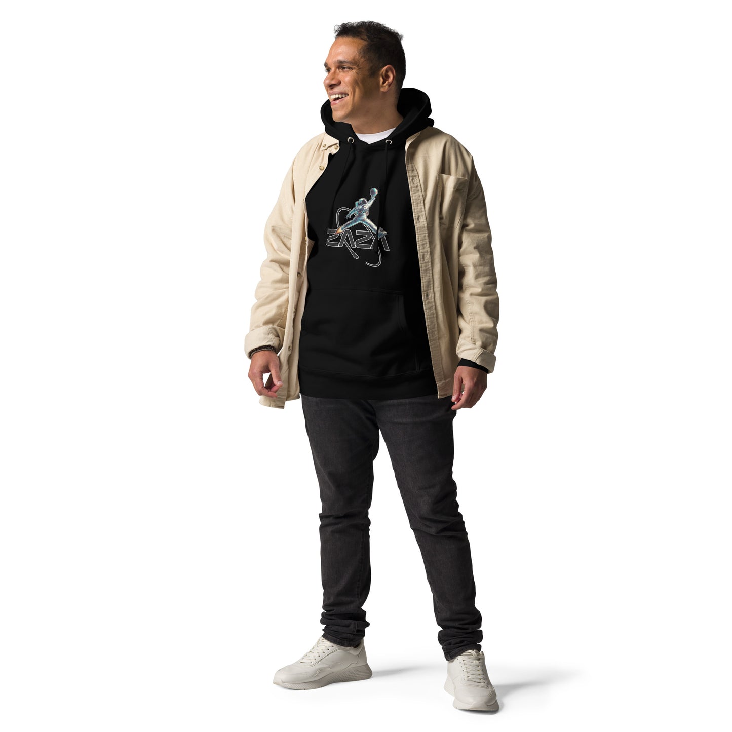 Zaza JumpSpaceMan Unisex Hoodie