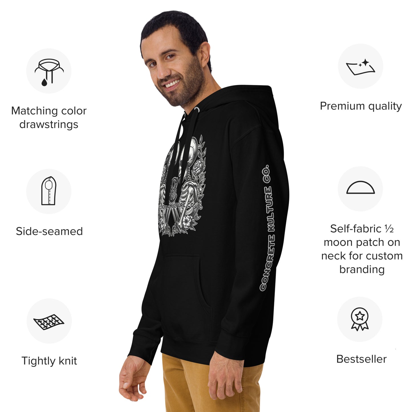 Concrete Kulture Co. Unisex Hoodie