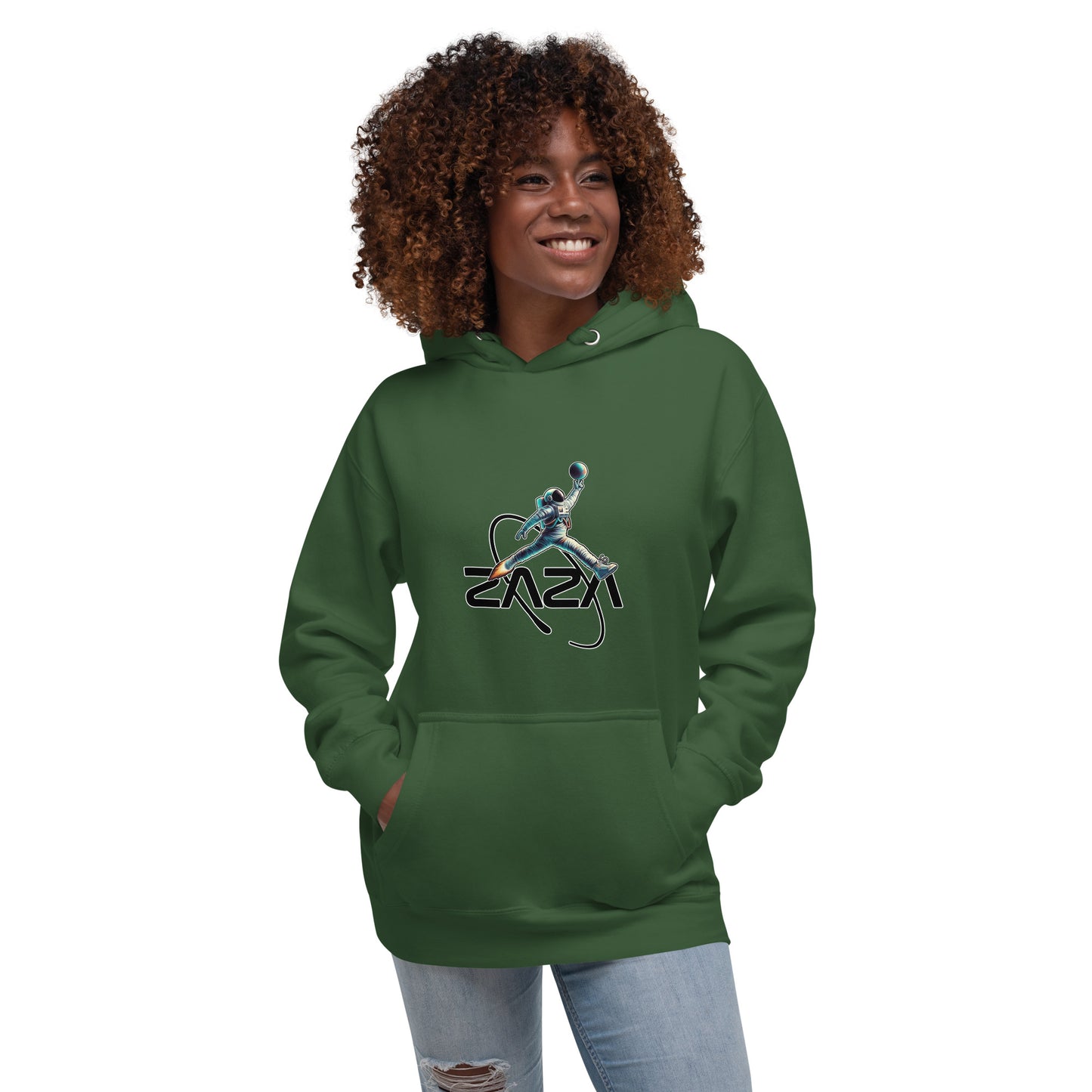 Zaza JumpSpaceMan Unisex Hoodie