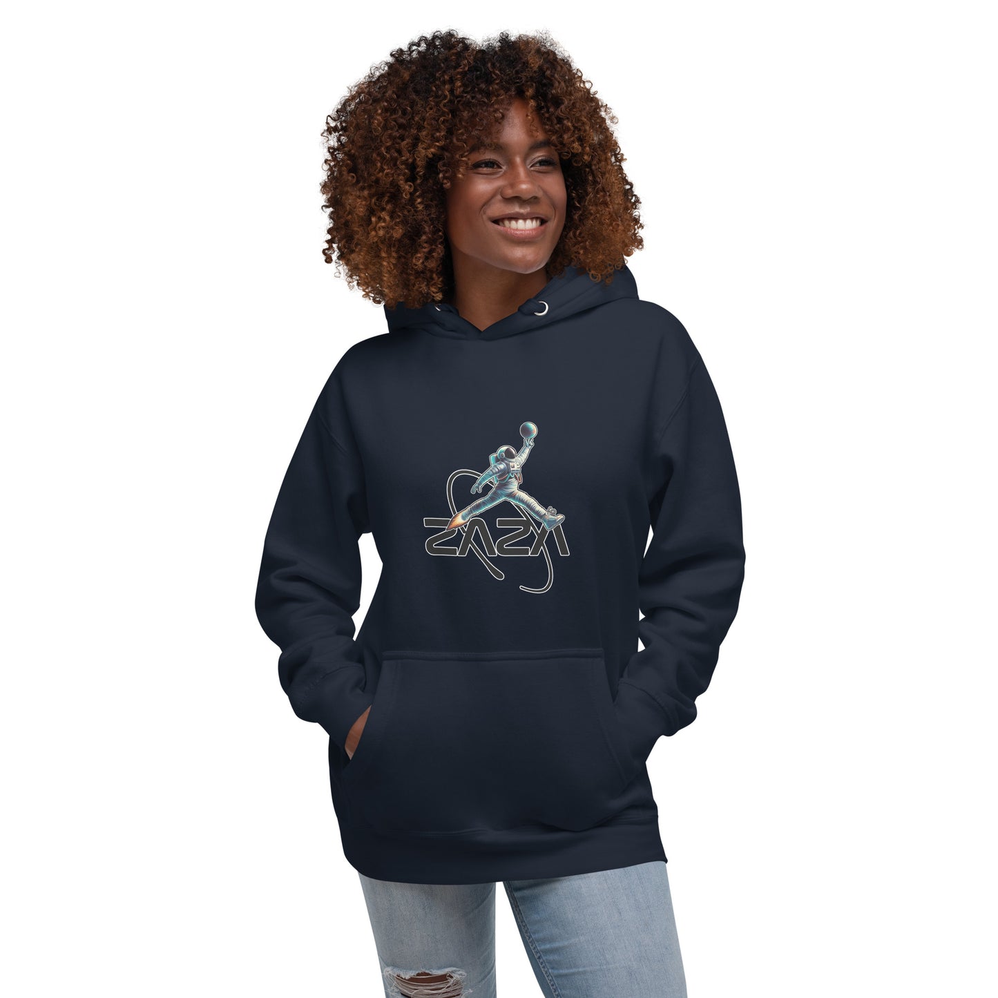 Zaza JumpSpaceMan Unisex Hoodie
