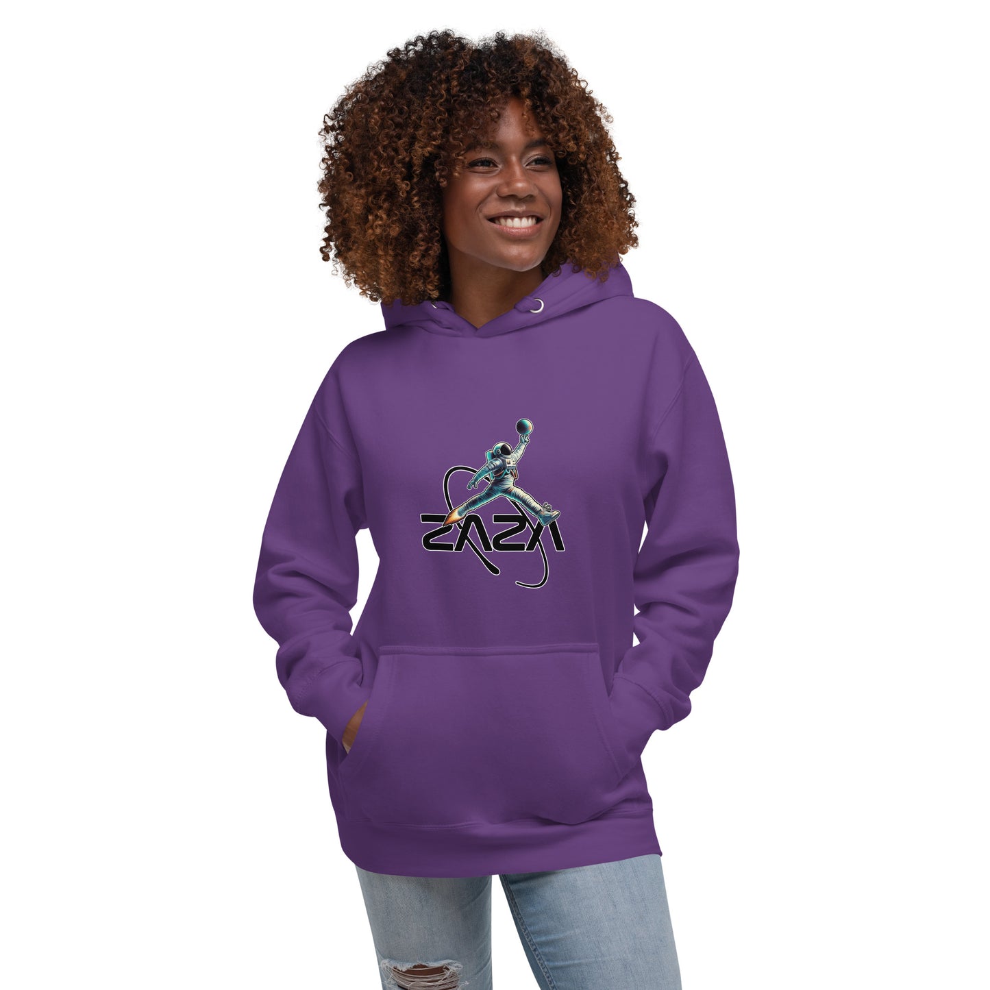 Zaza JumpSpaceMan Unisex Hoodie