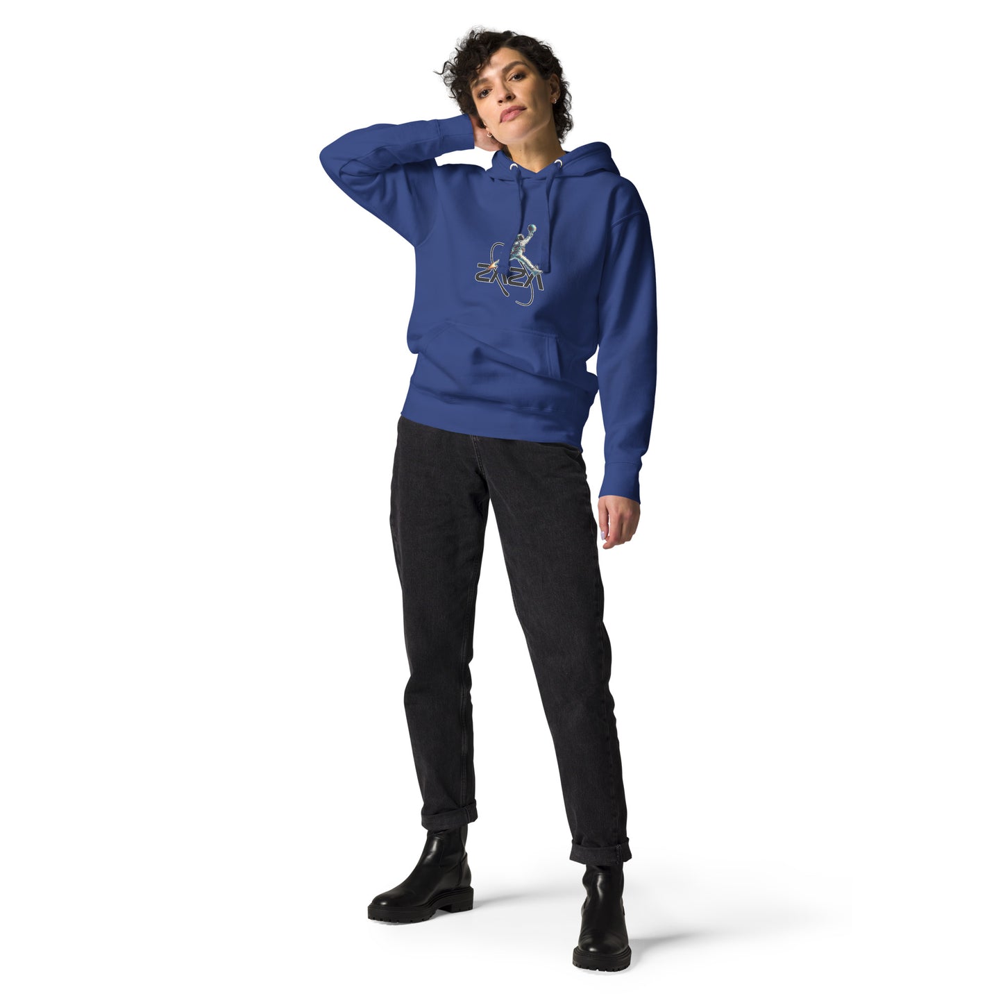 Zaza JumpSpaceMan Unisex Hoodie