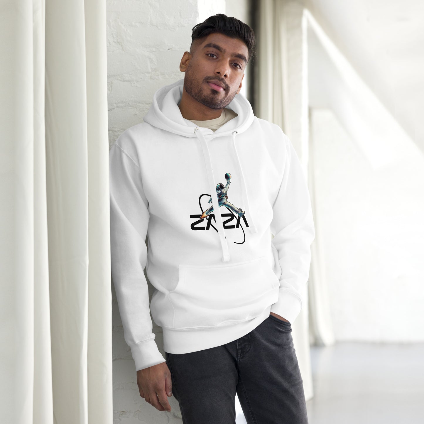 Zaza JumpSpaceMan Unisex Hoodie