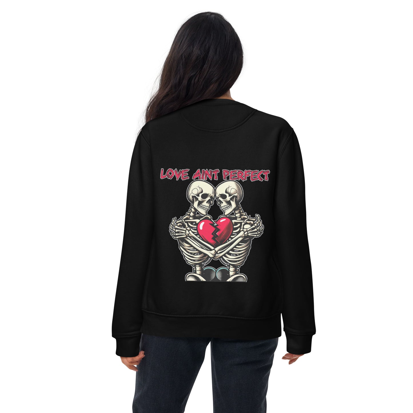 Concrete Kulture Company "Love Aint Perfect" Unisex Premium Sweatshirt