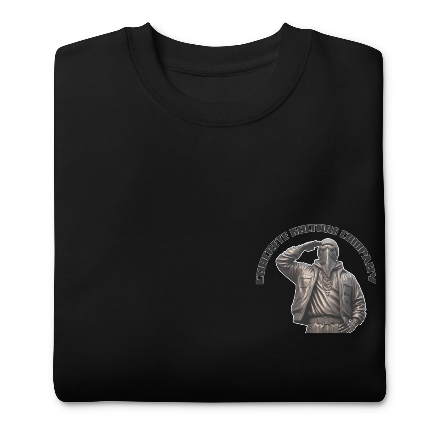 Concrete Kulture Company - "Salute" Unisex Premium Sweatshirt
