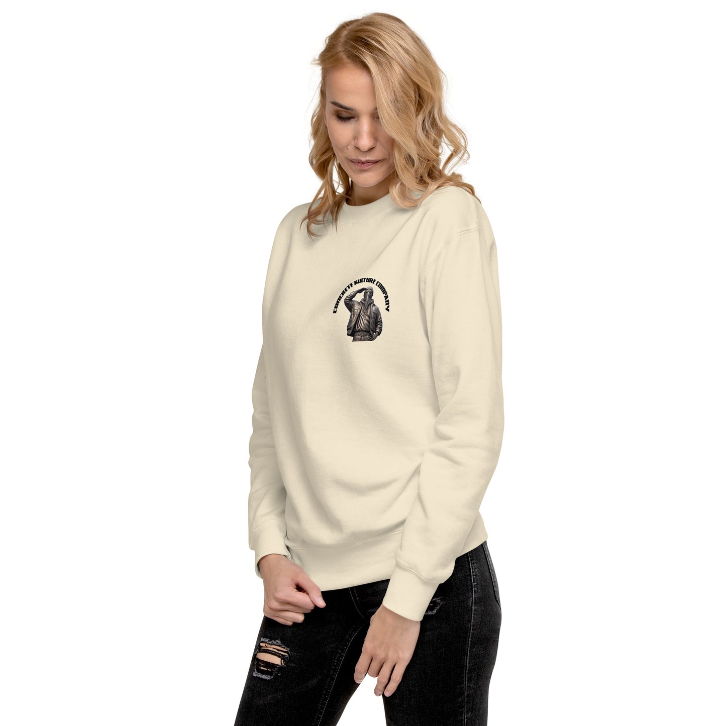 Concrete Kulture Company - "Salute" Unisex Premium Sweatshirt