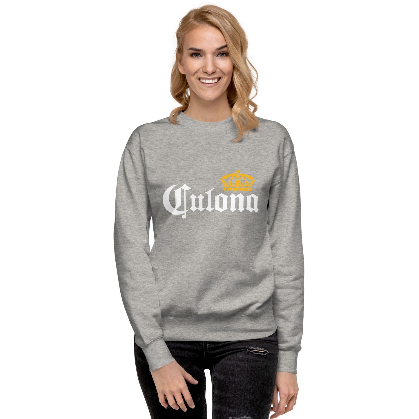 CKco- "Culona" Ladie's Premium Sweatshirt