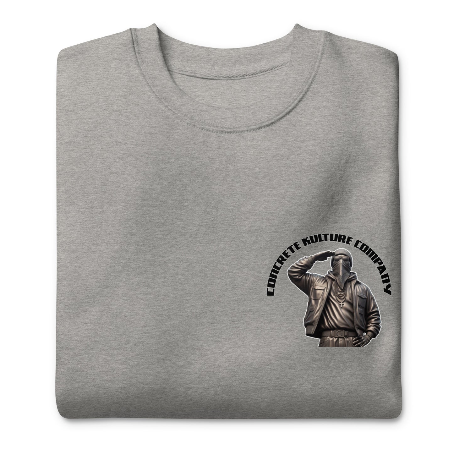 Concrete Kulture Company - "Salute" Unisex Premium Sweatshirt