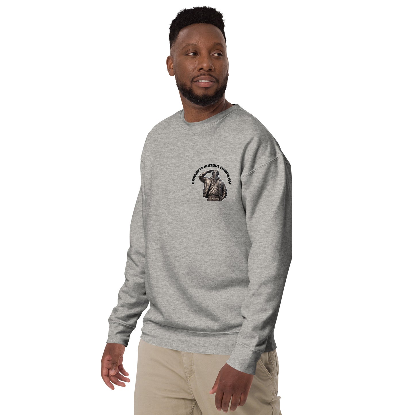 Concrete Kulture Company - "Salute" Unisex Premium Sweatshirt