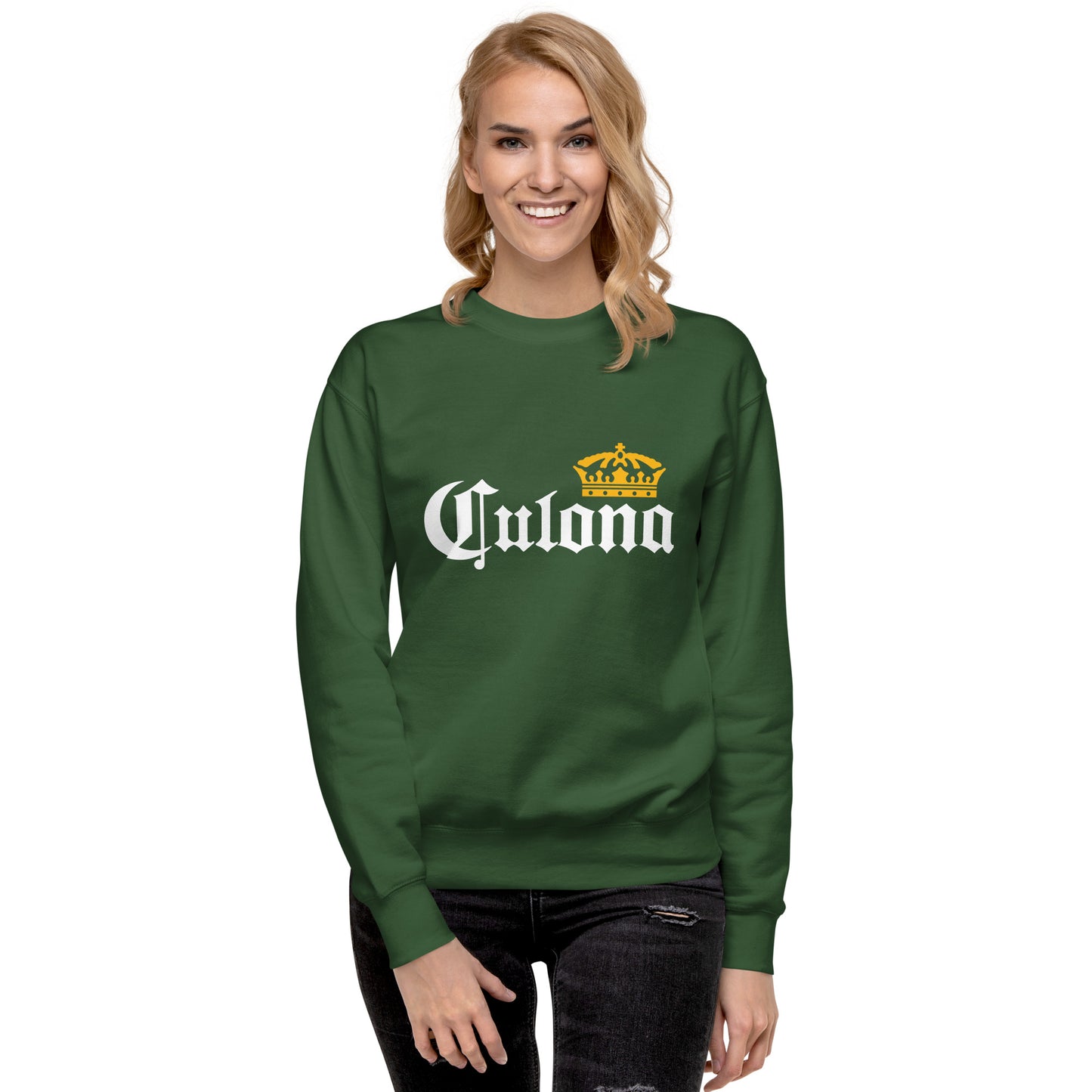 CKco- "Culona" Ladie's Premium Sweatshirt