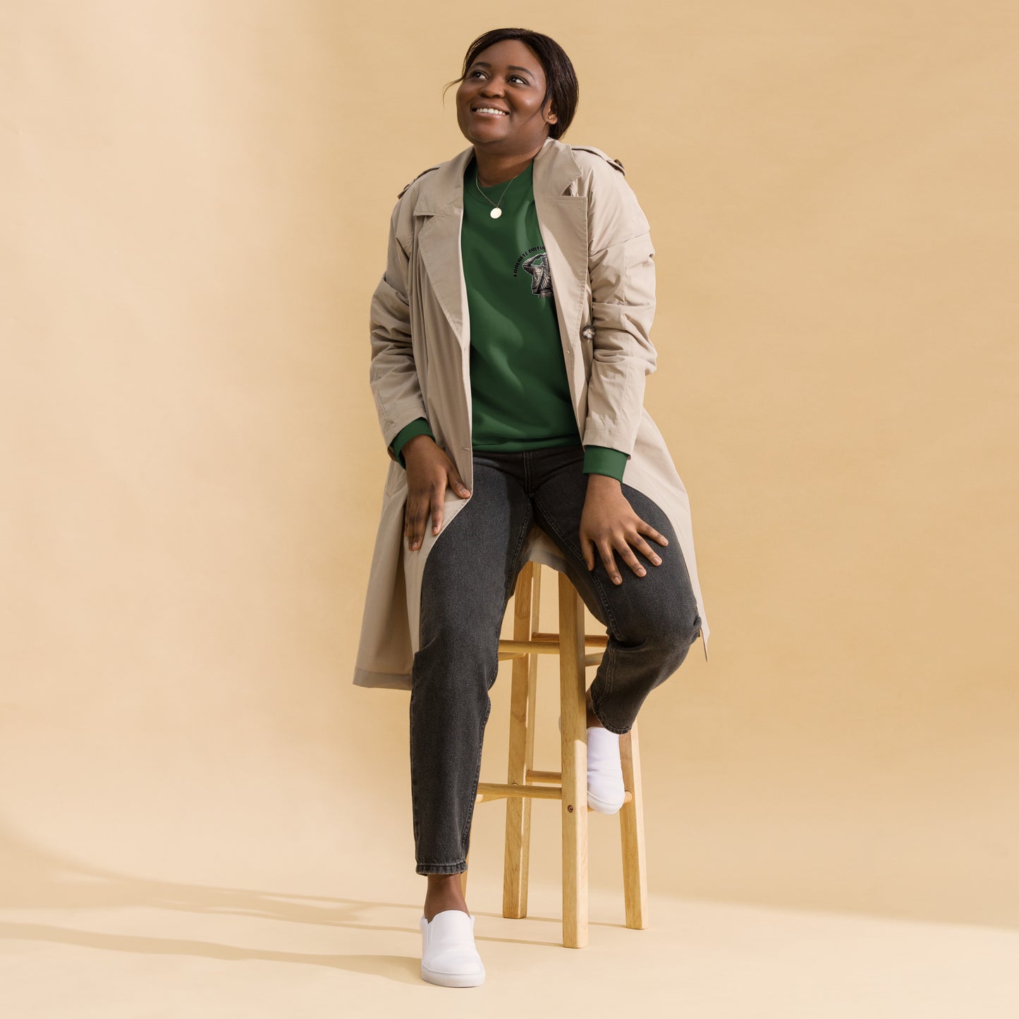 Concrete Kulture Company - "Salute" Unisex Premium Sweatshirt