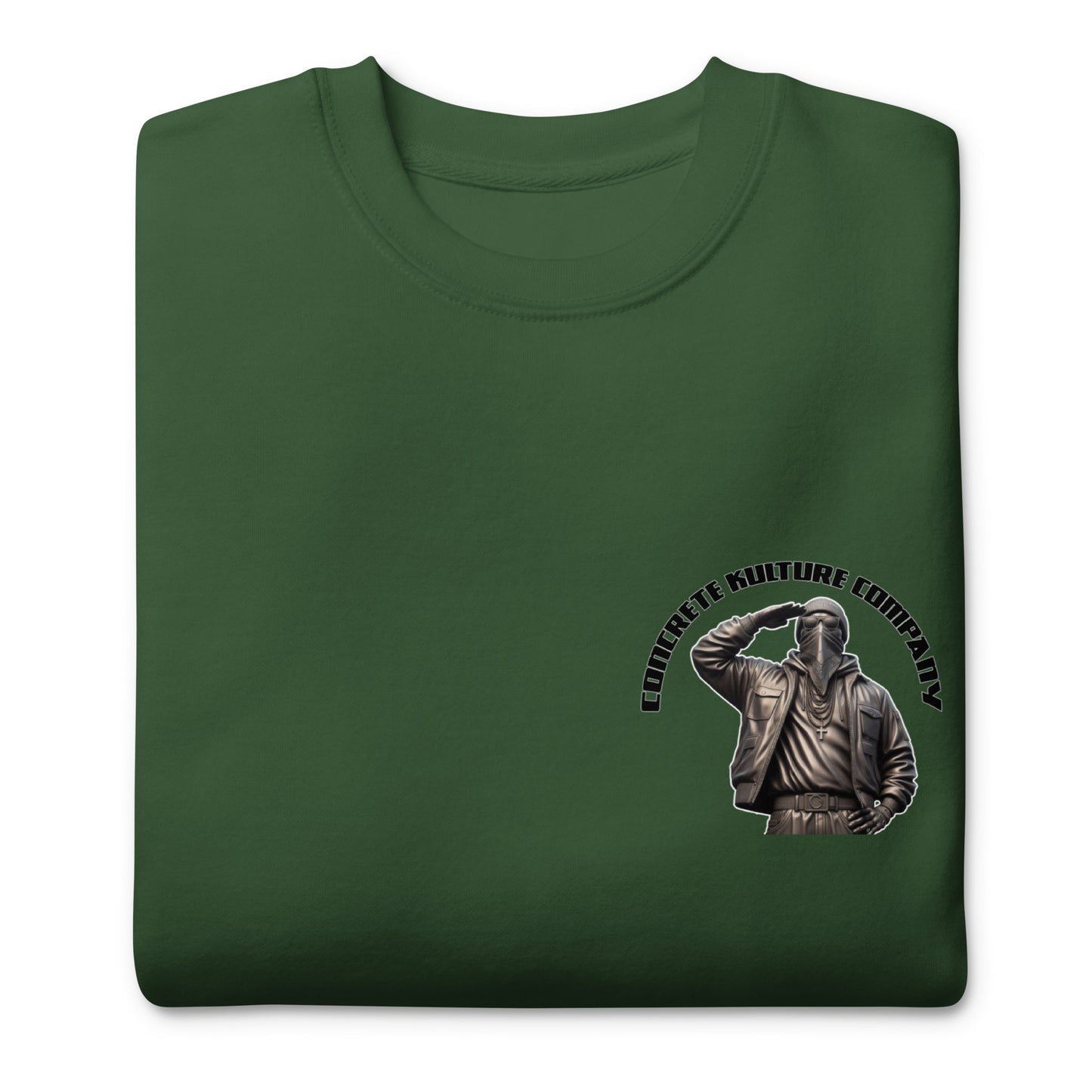 Concrete Kulture Company - "Salute" Unisex Premium Sweatshirt