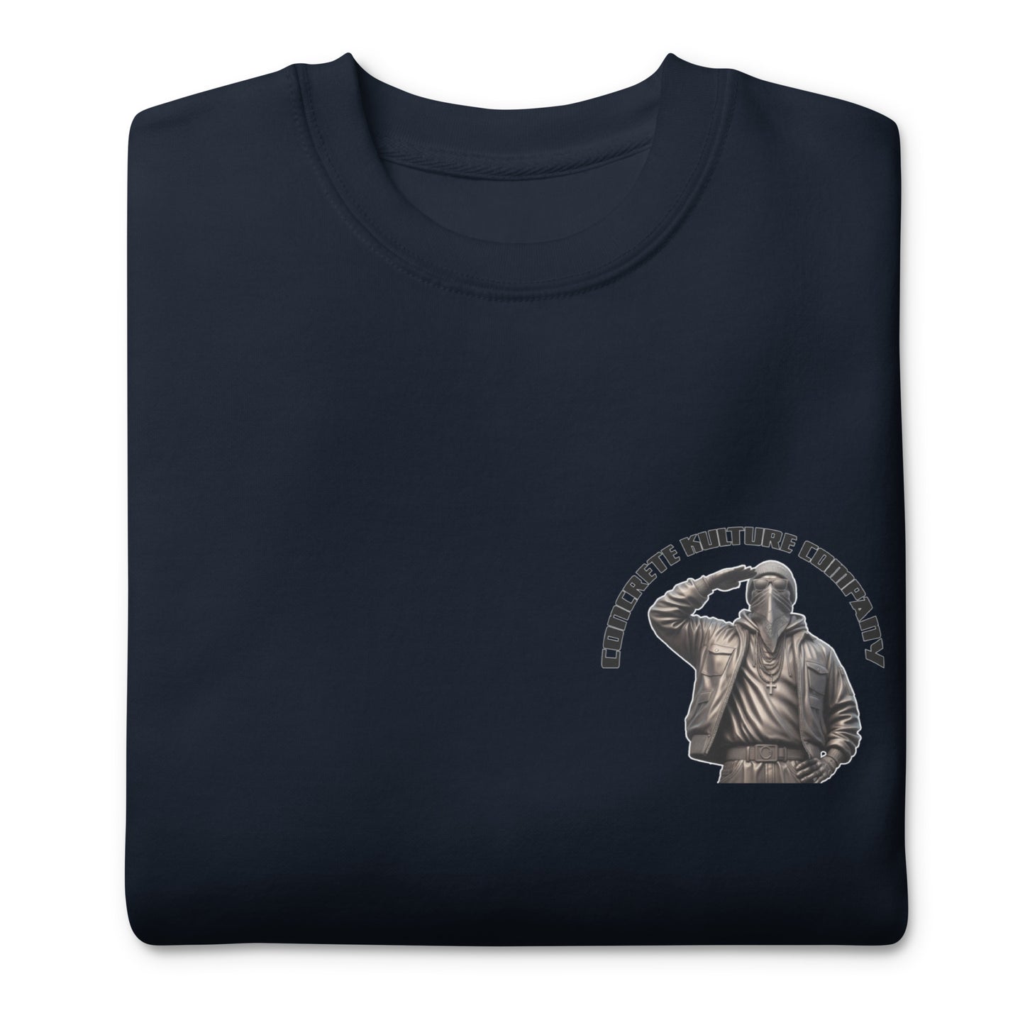 Concrete Kulture Company - "Salute" Unisex Premium Sweatshirt