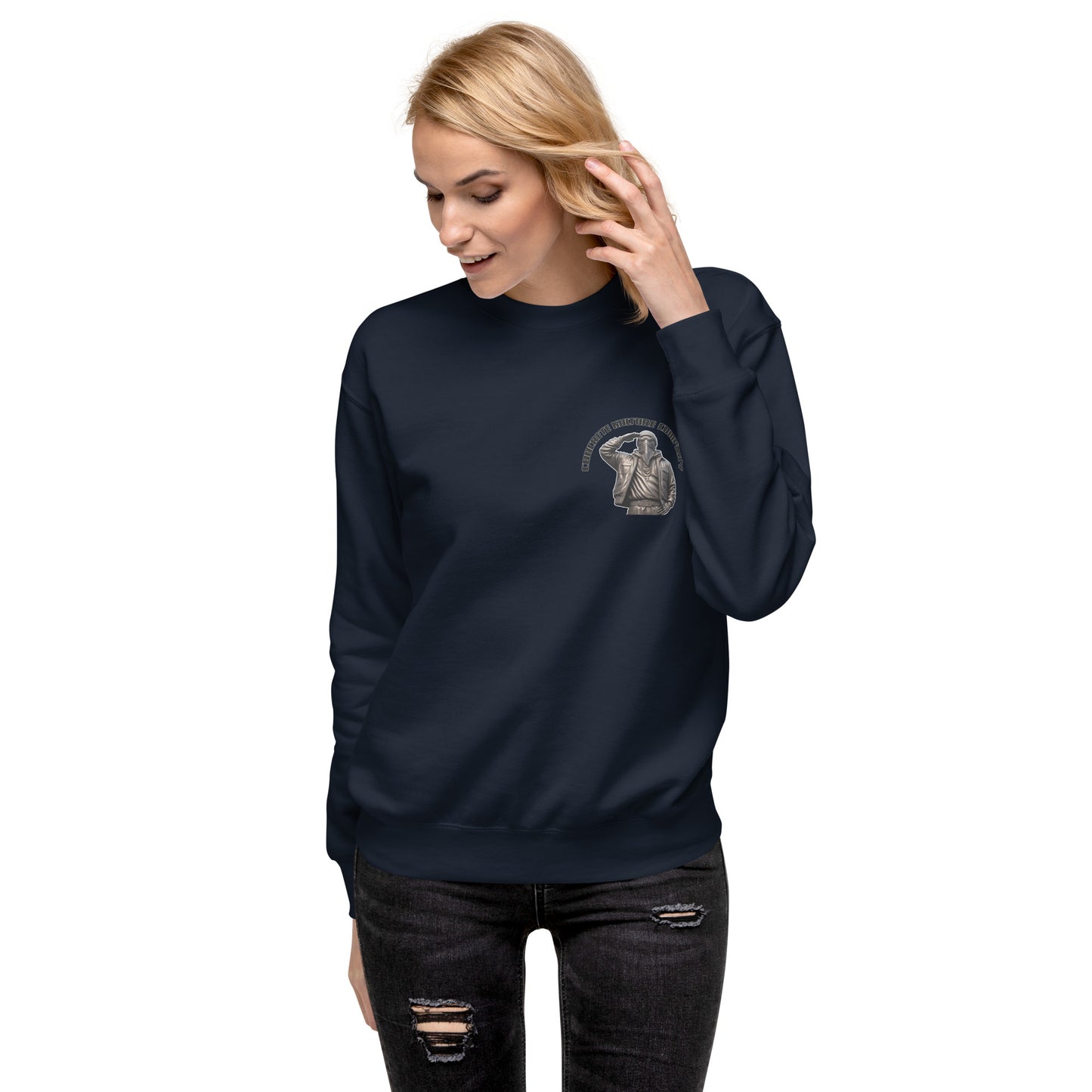 Concrete Kulture Company - "Salute" Unisex Premium Sweatshirt