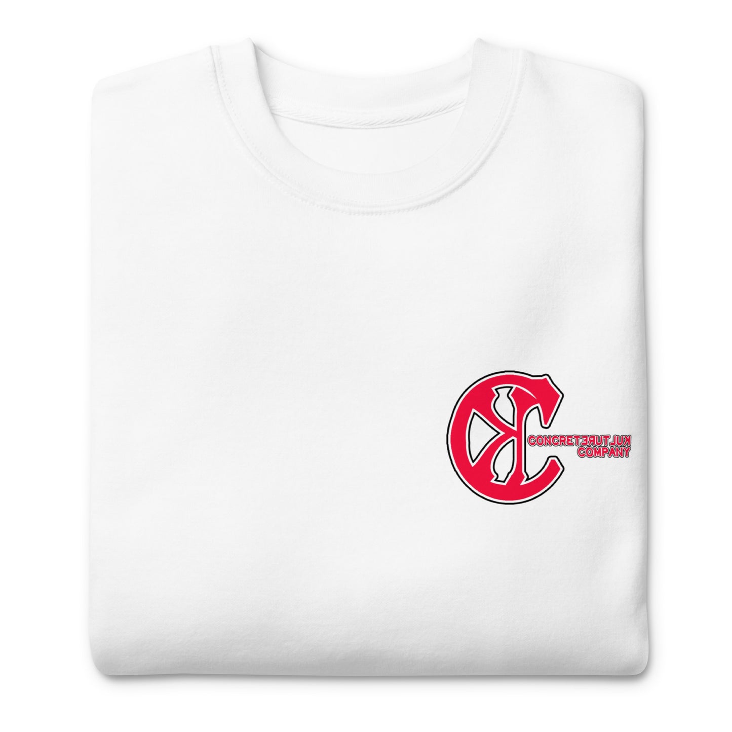 Concrete Kulture Company "Love Aint Perfect" Unisex Premium Sweatshirt