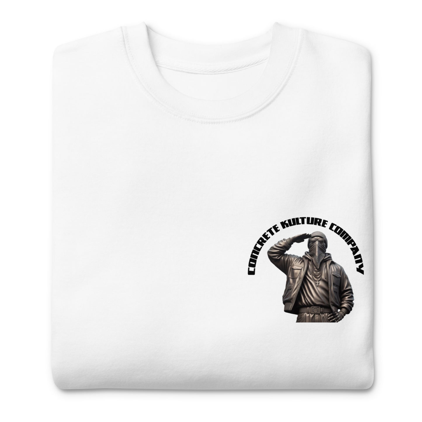 Concrete Kulture Company - "Salute" Unisex Premium Sweatshirt