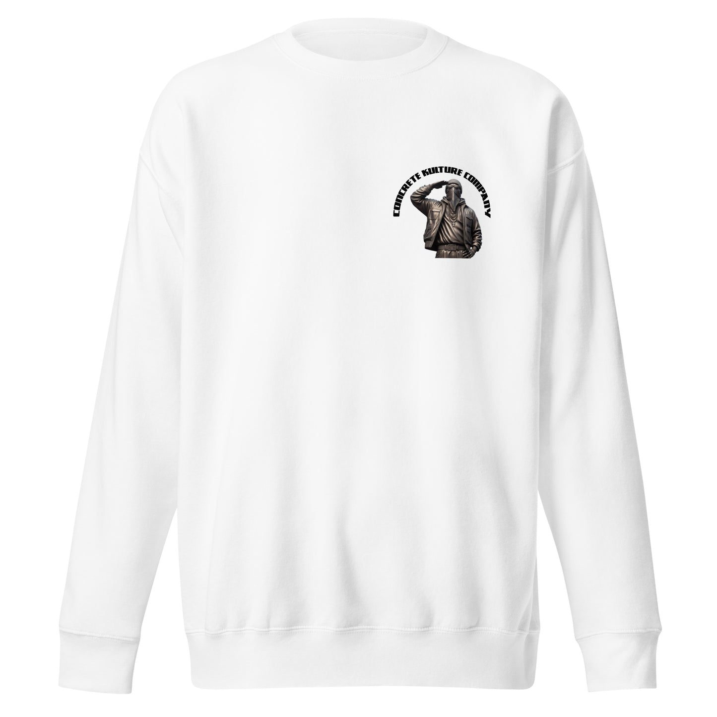 Concrete Kulture Company - "Salute" Unisex Premium Sweatshirt