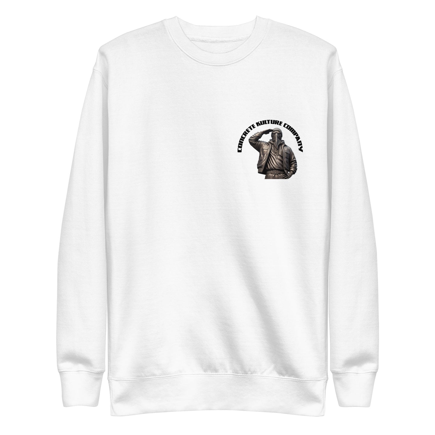 Concrete Kulture Company - "Salute" Unisex Premium Sweatshirt