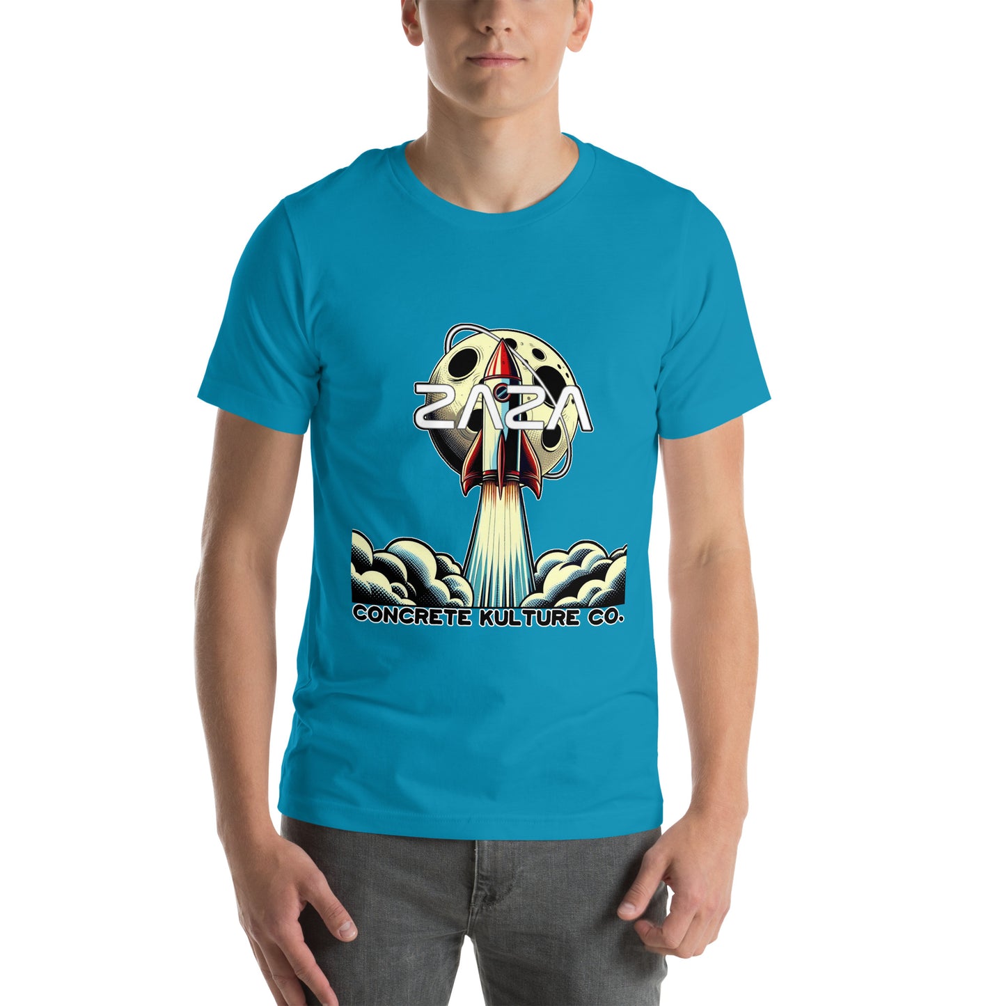Concrete Kulture Company "Zaza Rocket" Unisex t-shirt