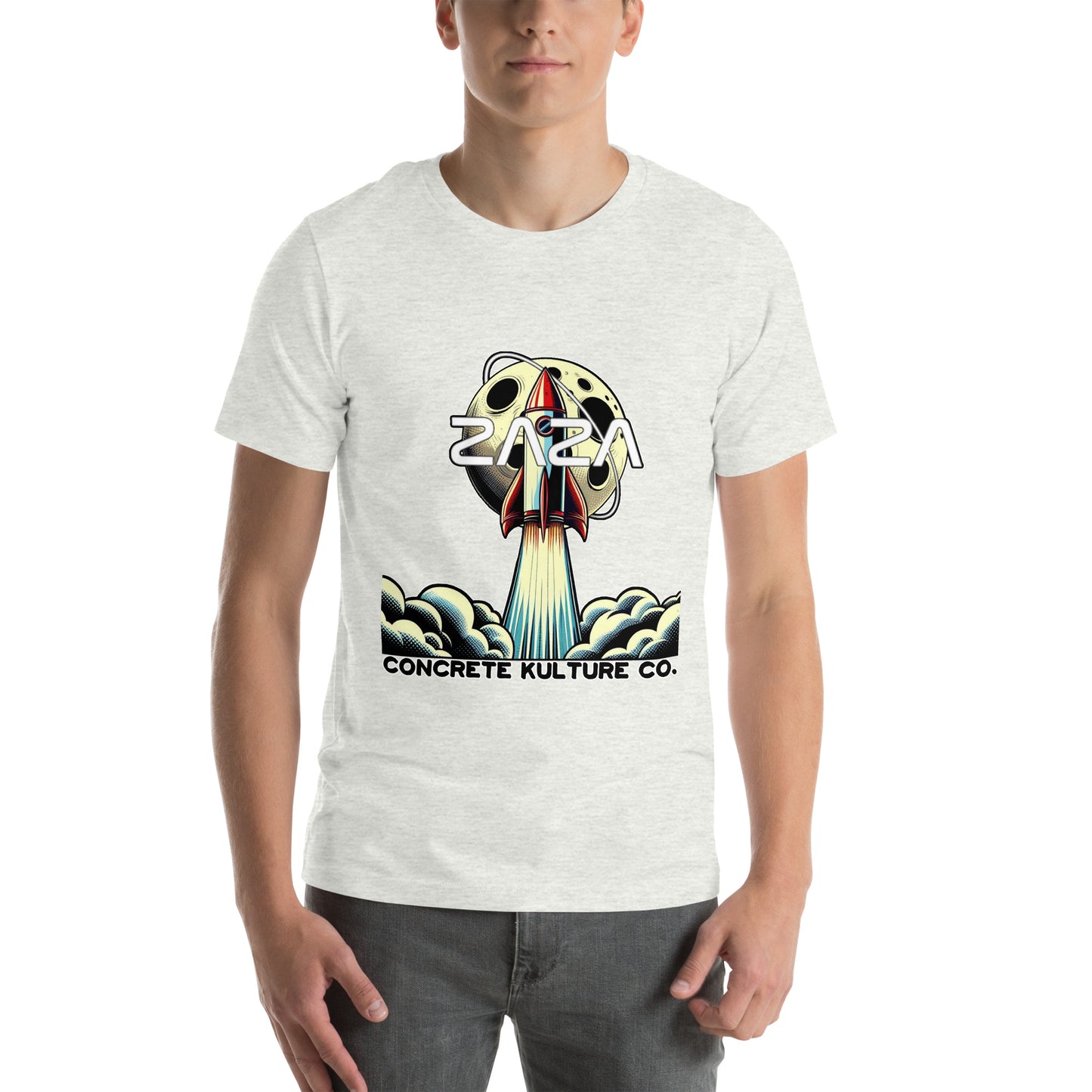 Concrete Kulture Company "Zaza Rocket" Unisex t-shirt