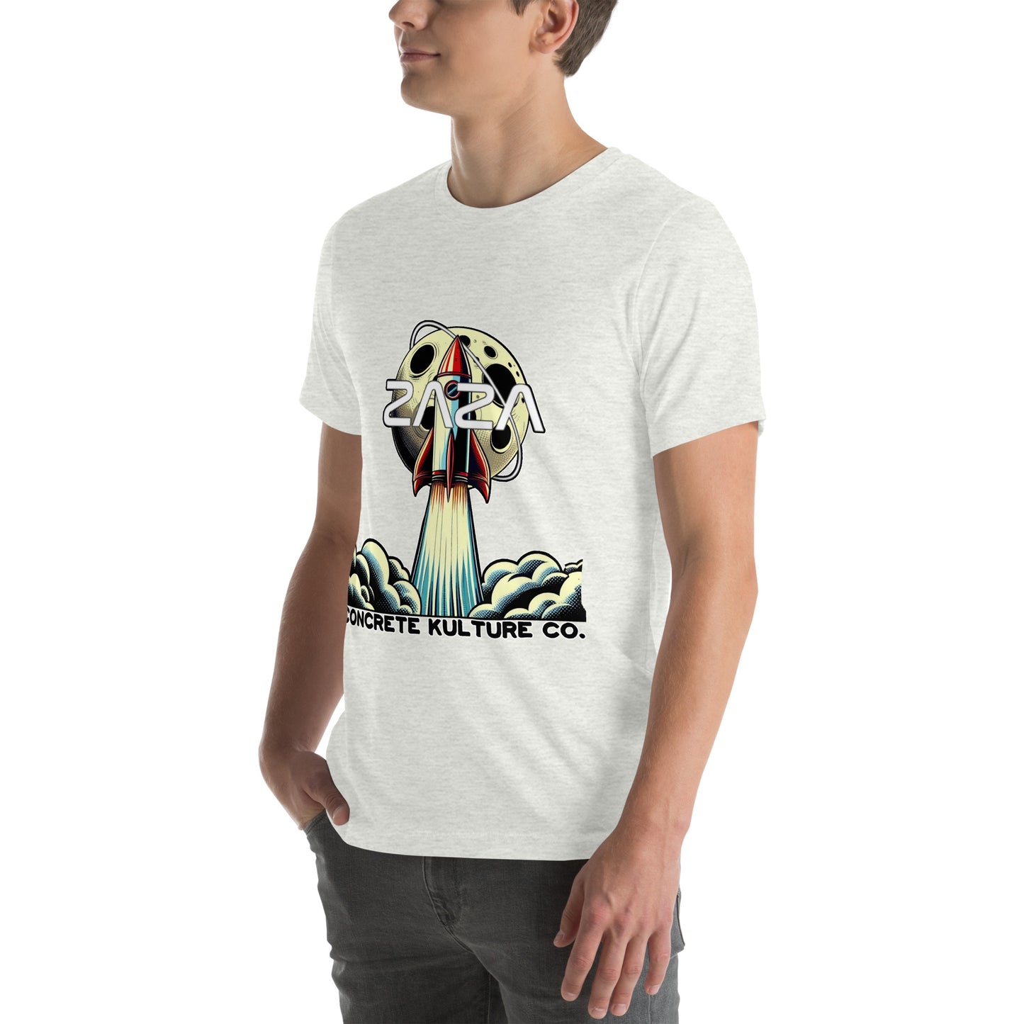 Concrete Kulture Company "Zaza Rocket" Unisex t-shirt