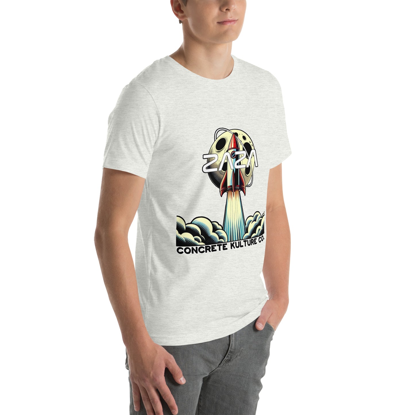 Concrete Kulture Company "Zaza Rocket" Unisex t-shirt