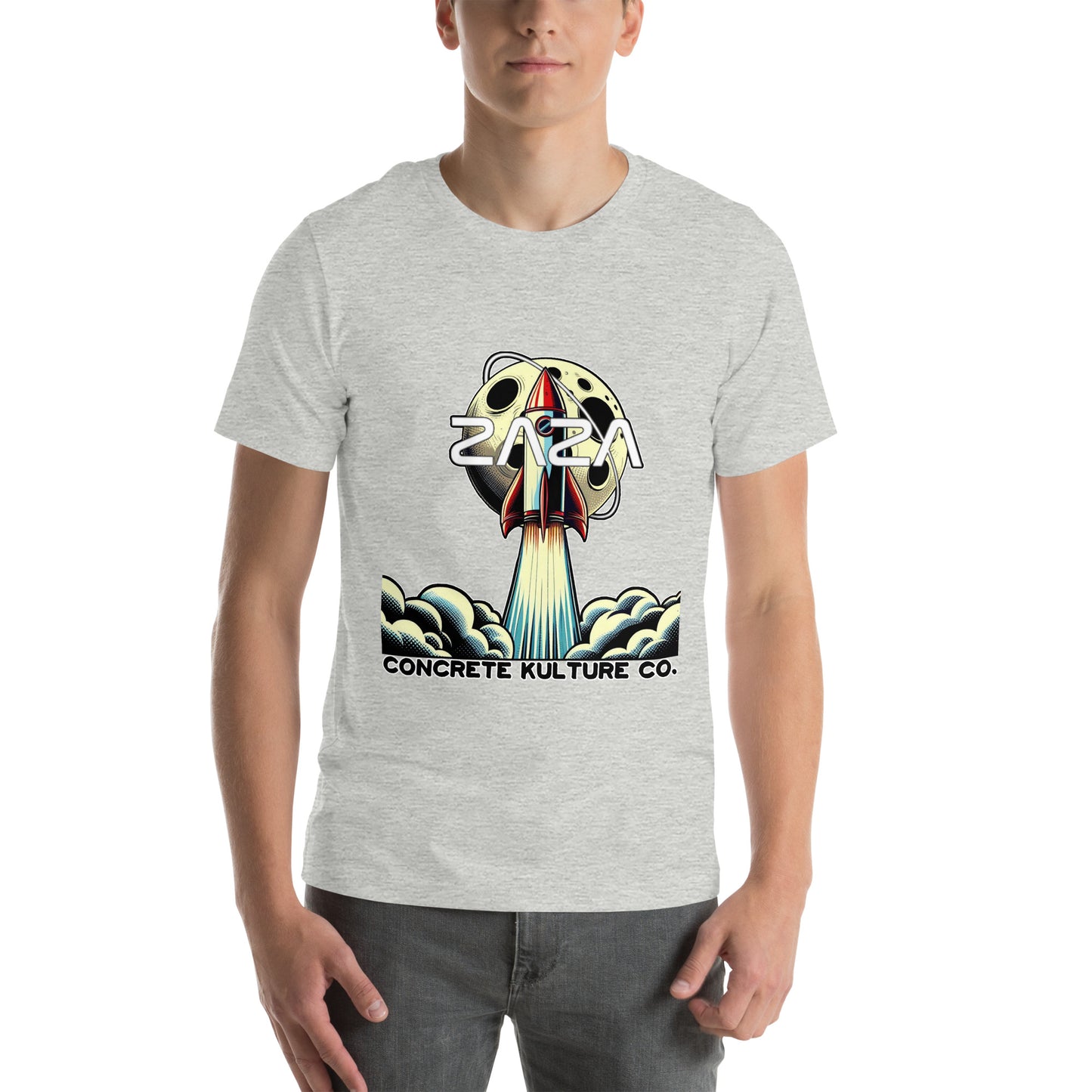Concrete Kulture Company "Zaza Rocket" Unisex t-shirt