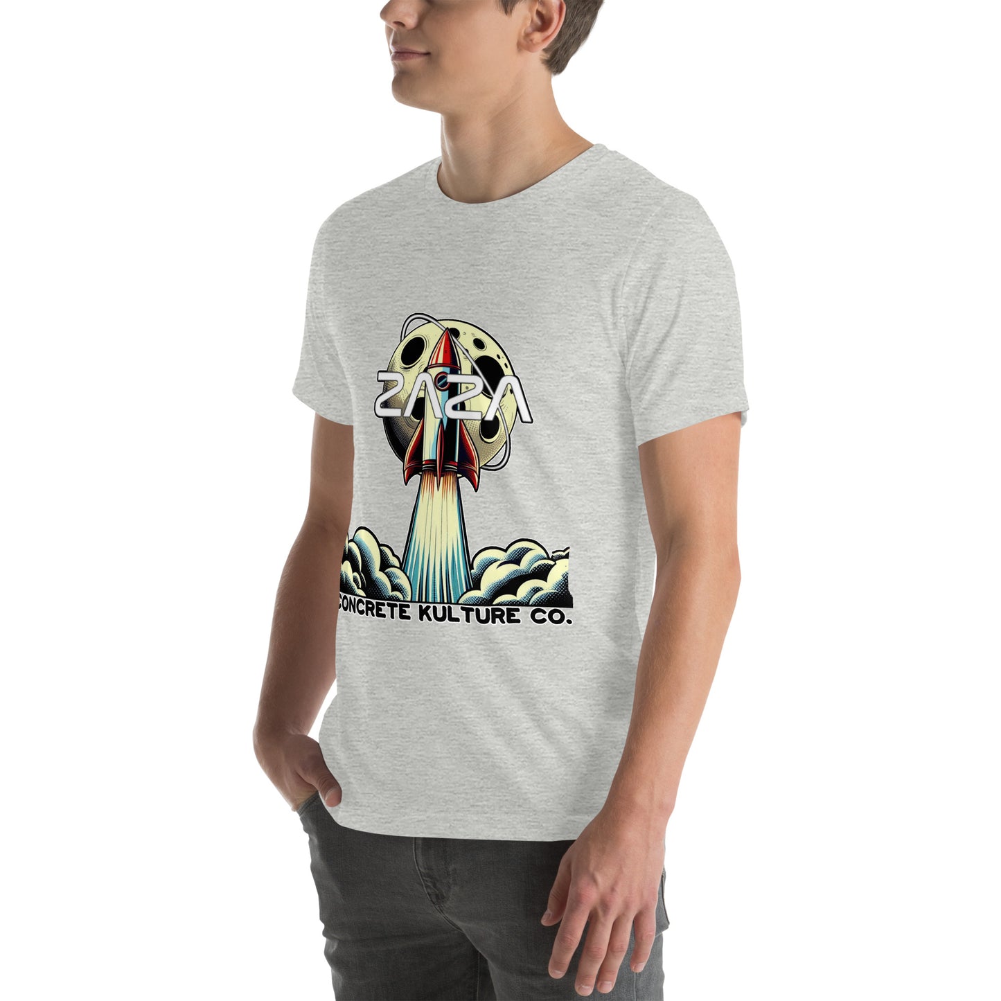 Concrete Kulture Company "Zaza Rocket" Unisex t-shirt