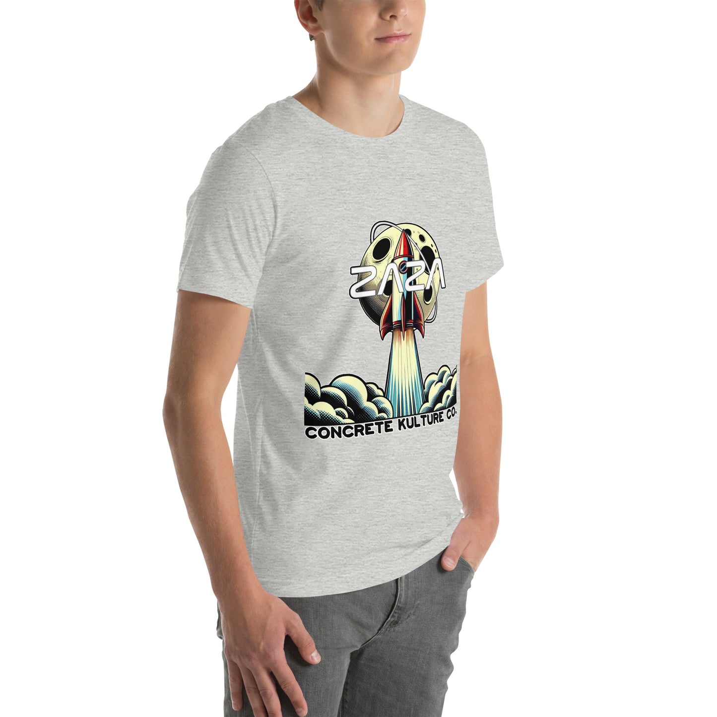 Concrete Kulture Company "Zaza Rocket" Unisex t-shirt