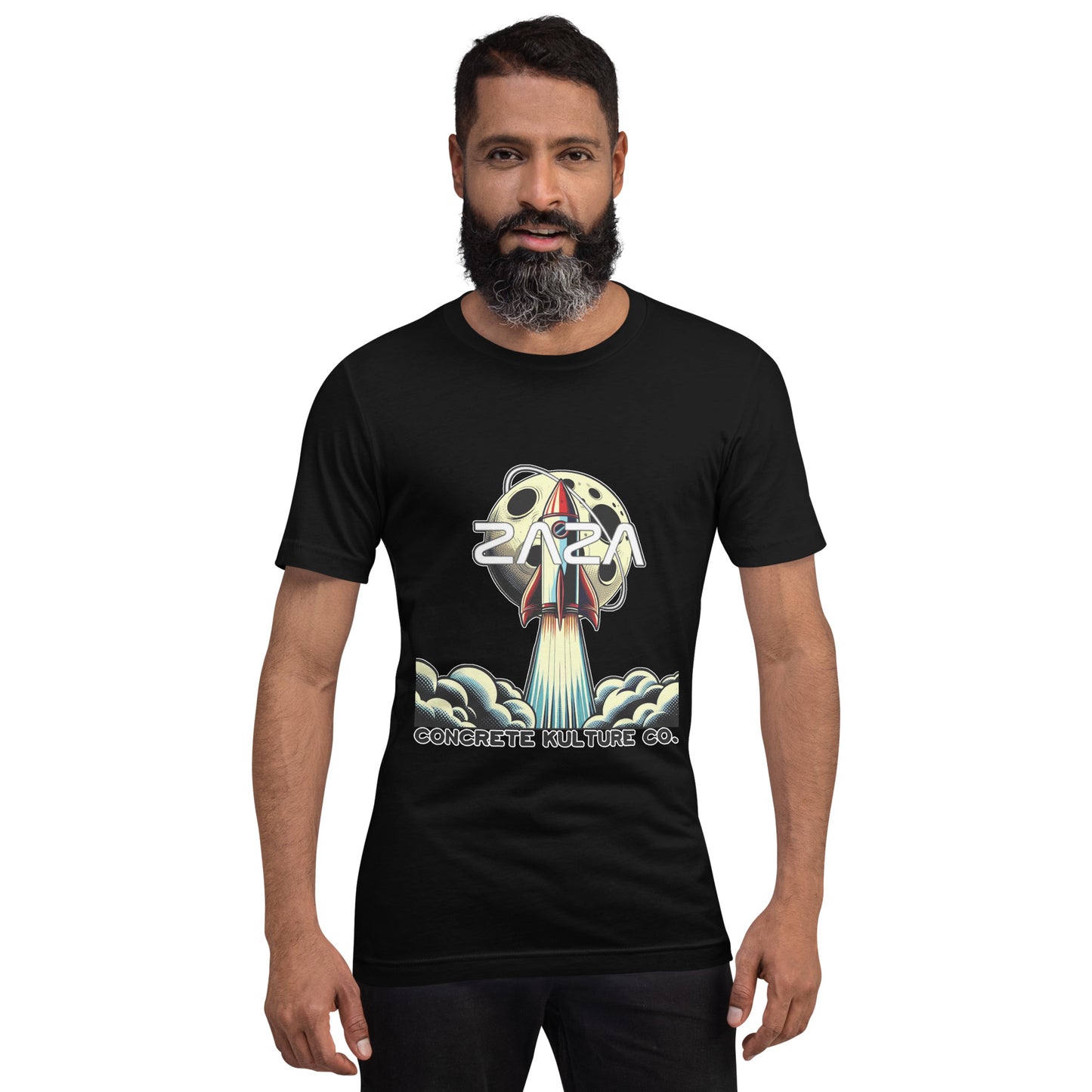 Concrete Kulture Company "Zaza Rocket" Unisex t-shirt