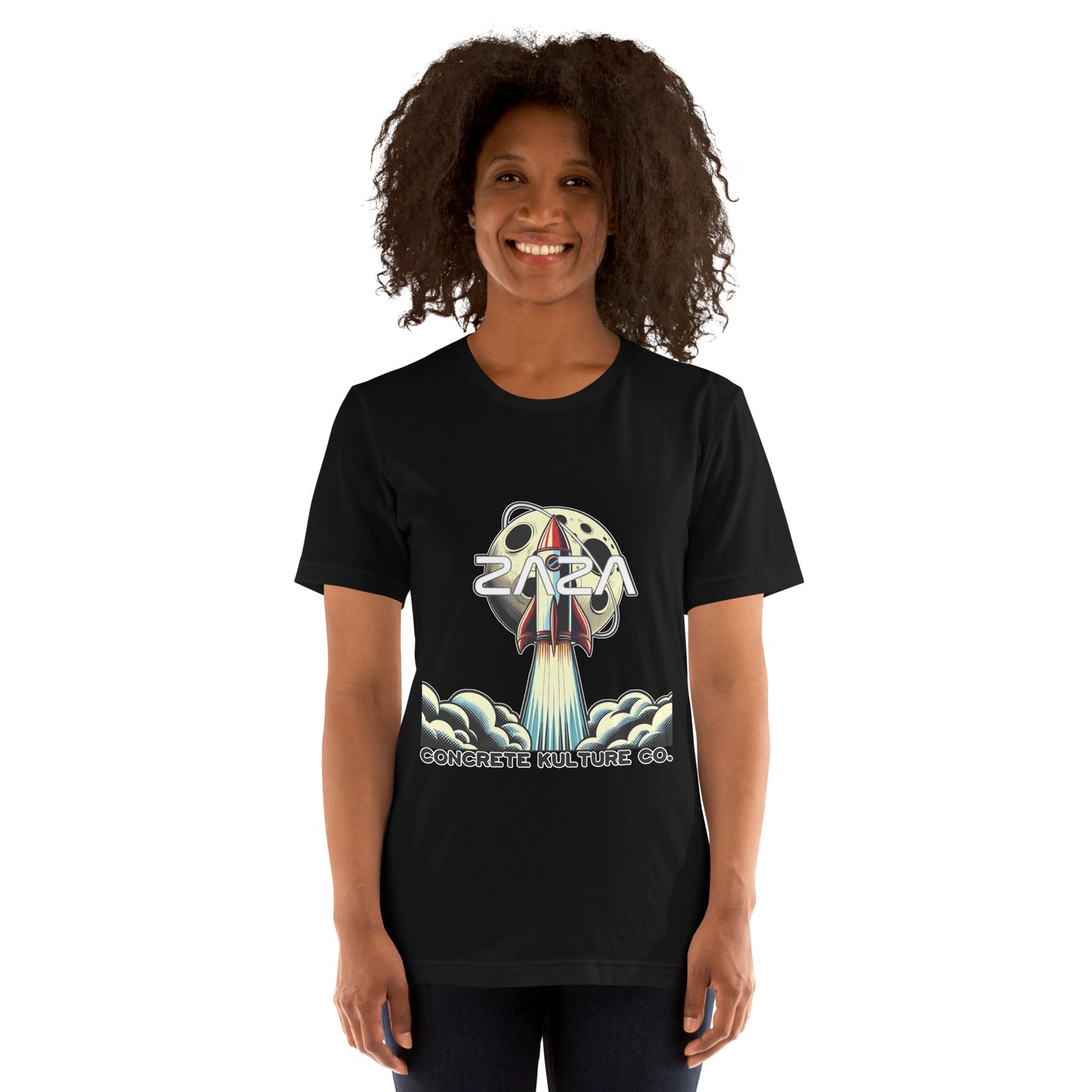 Concrete Kulture Company "Zaza Rocket" Unisex t-shirt