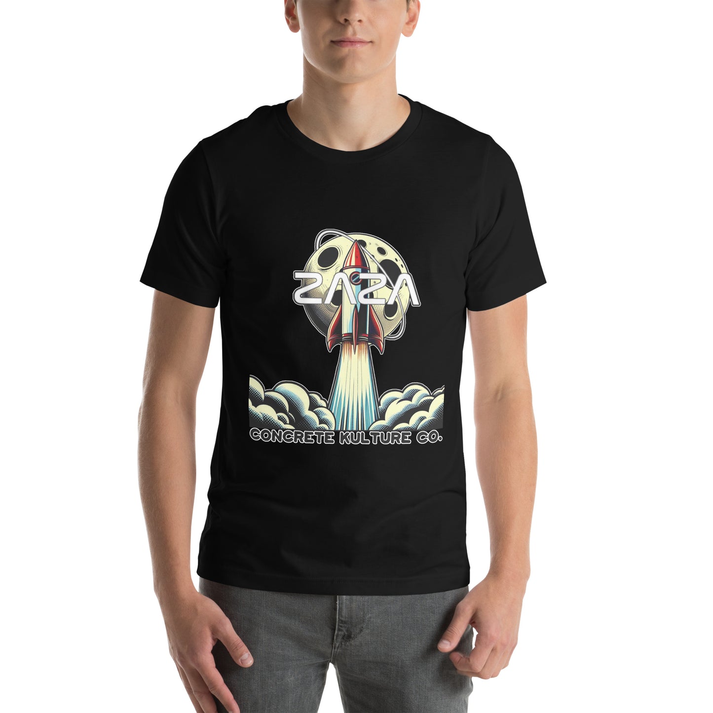 Concrete Kulture Company "Zaza Rocket" Unisex t-shirt