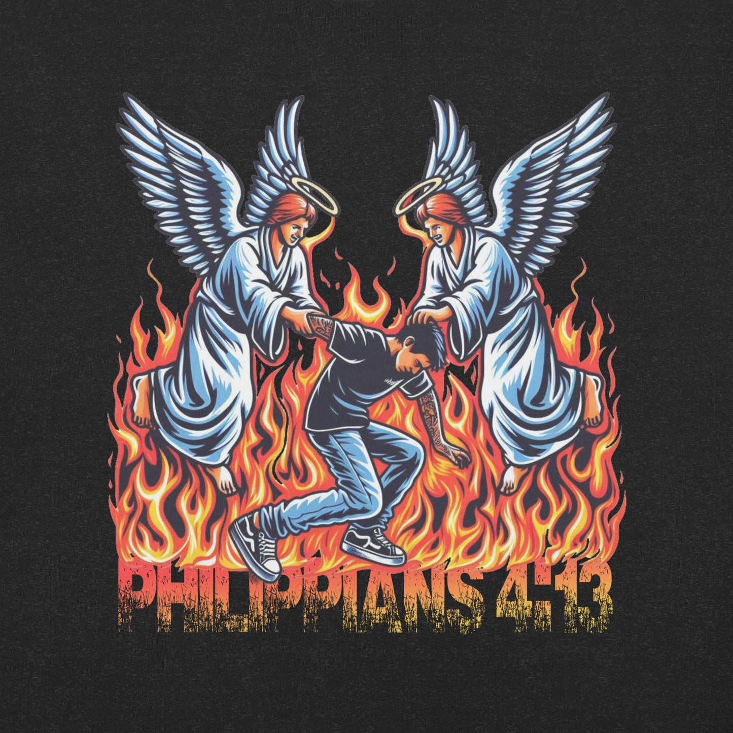 Concrete Kulture Company "Philippians 4:13" Unisex t-shirt