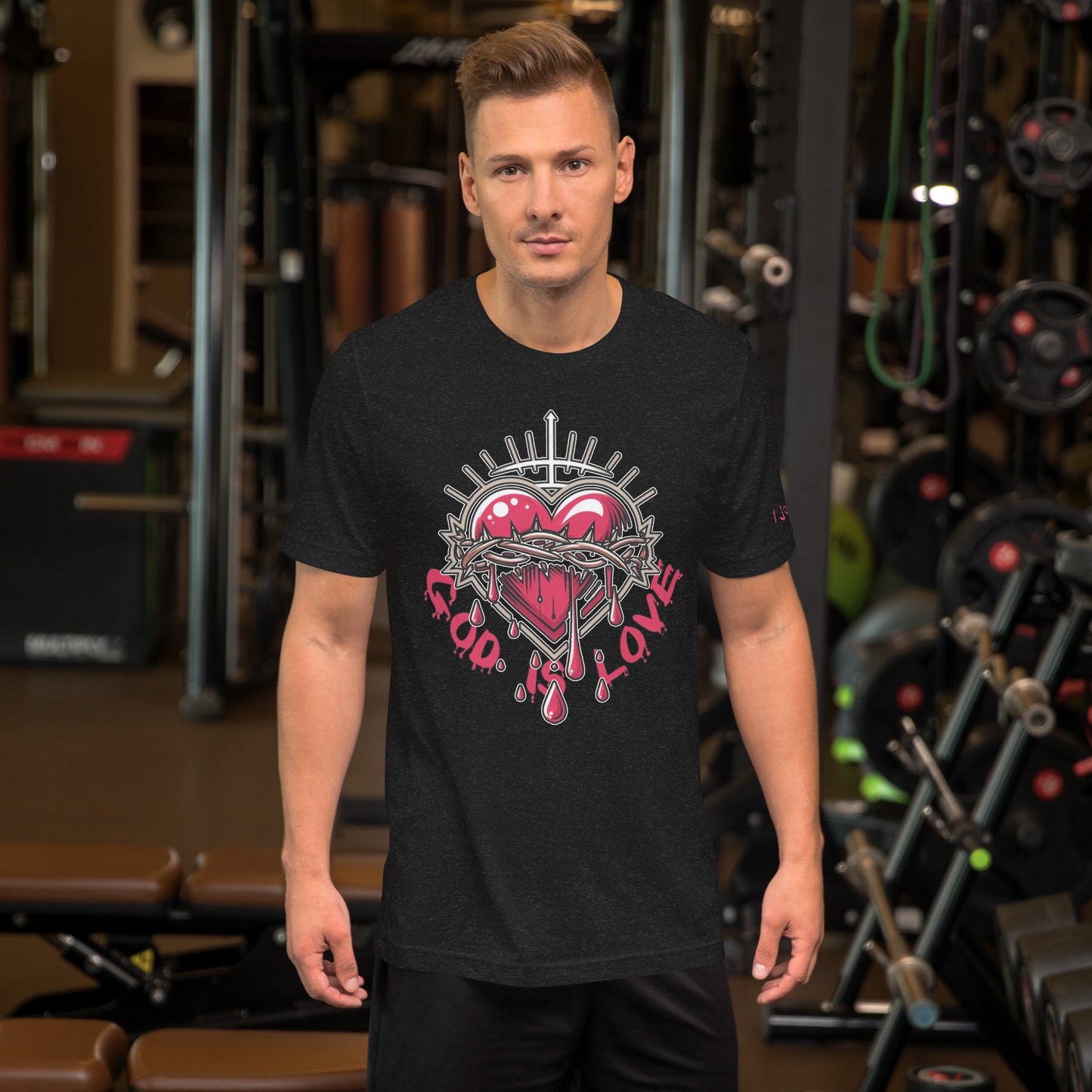 Concrete Kulture Co "God is Love" Unisex t-shirt