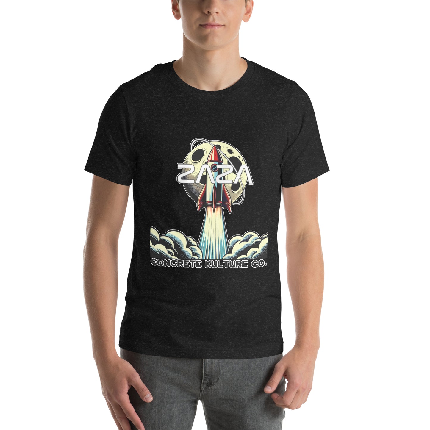 Concrete Kulture Company "Zaza Rocket" Unisex t-shirt
