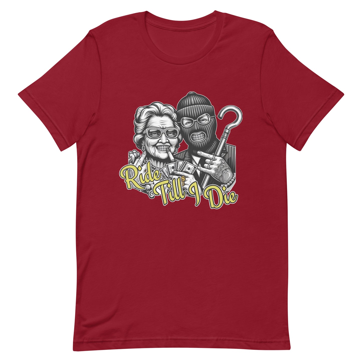 Concrete Kulture Company "Ride Till I Die" Unisex t-shirt