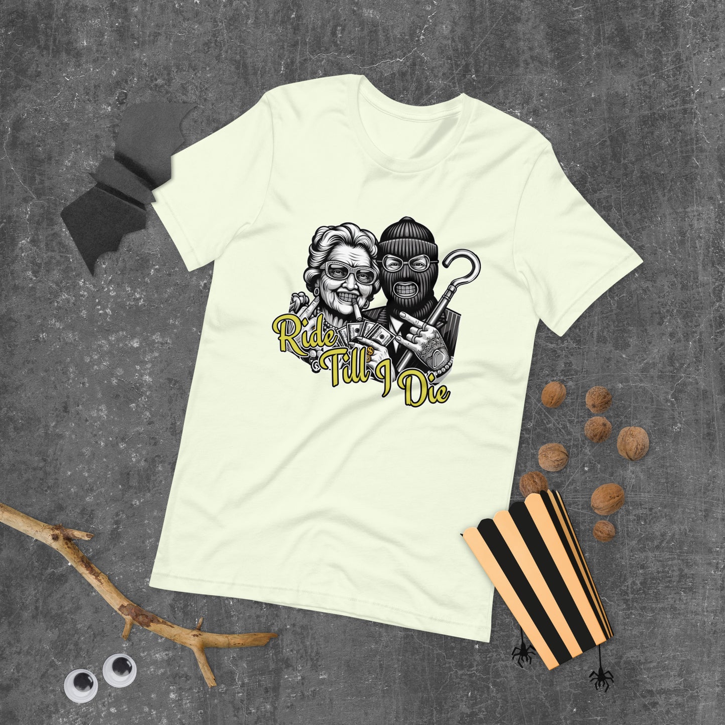 Concrete Kulture Company "Ride Till I Die" Unisex t-shirt