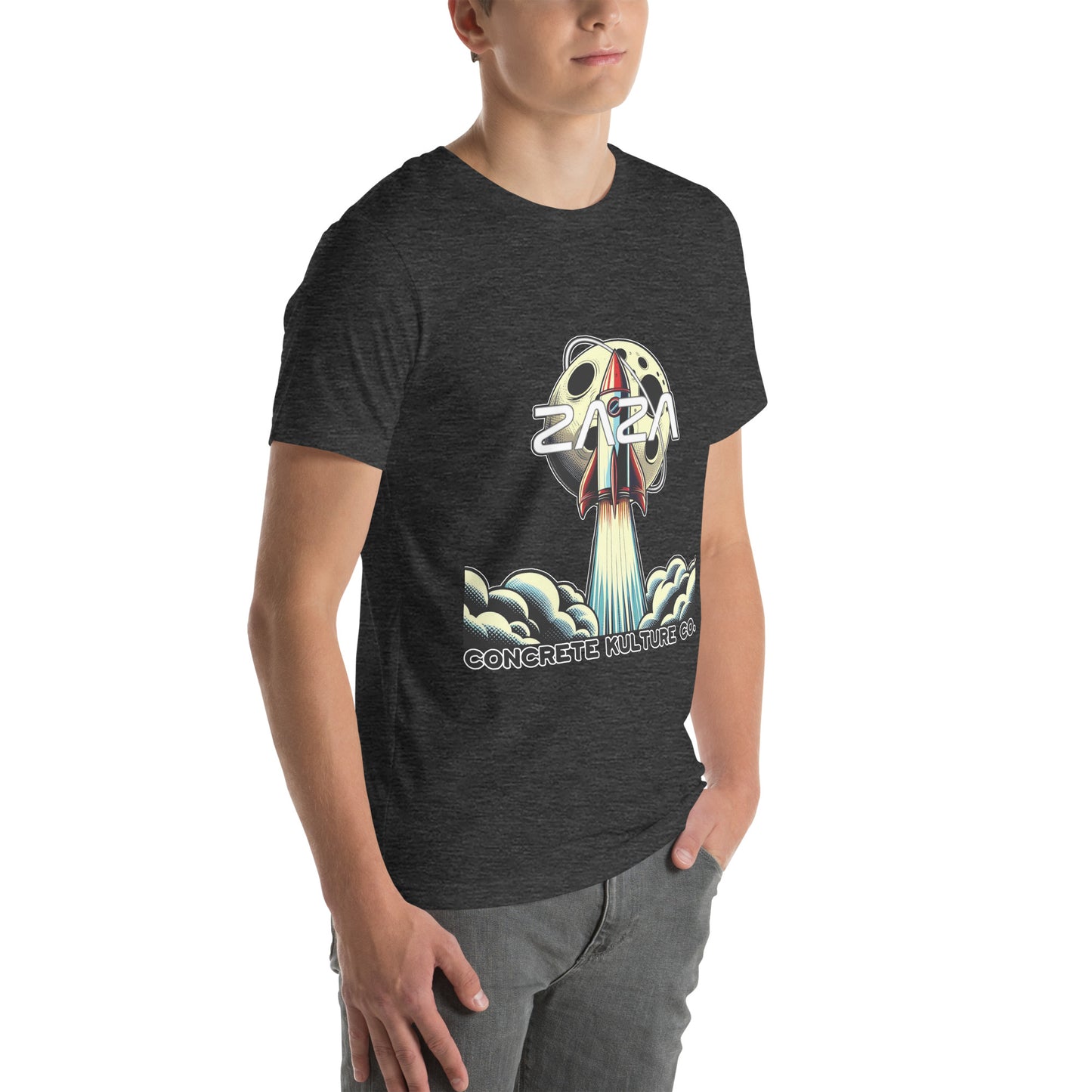 Concrete Kulture Company "Zaza Rocket" Unisex t-shirt