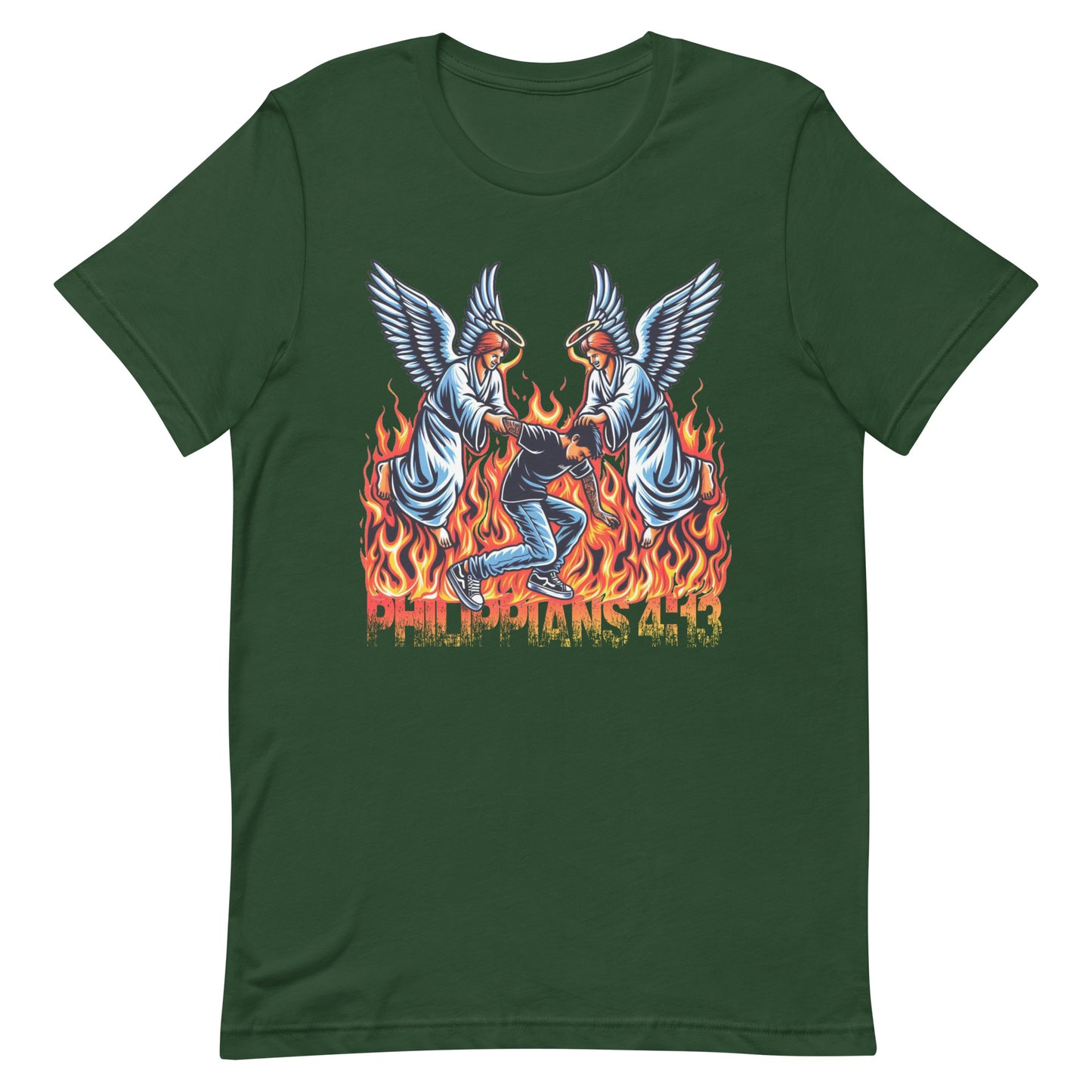 Concrete Kulture Company "Philippians 4:13" Unisex t-shirt