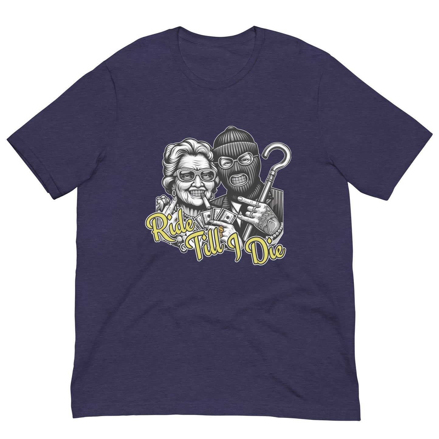 Concrete Kulture Company "Ride Till I Die" Unisex t-shirt